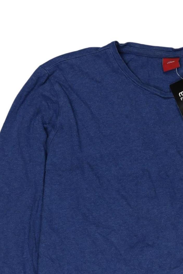 Thumbnail - s.Oliver Jungen Langarmshirt, blau, Gr. 164