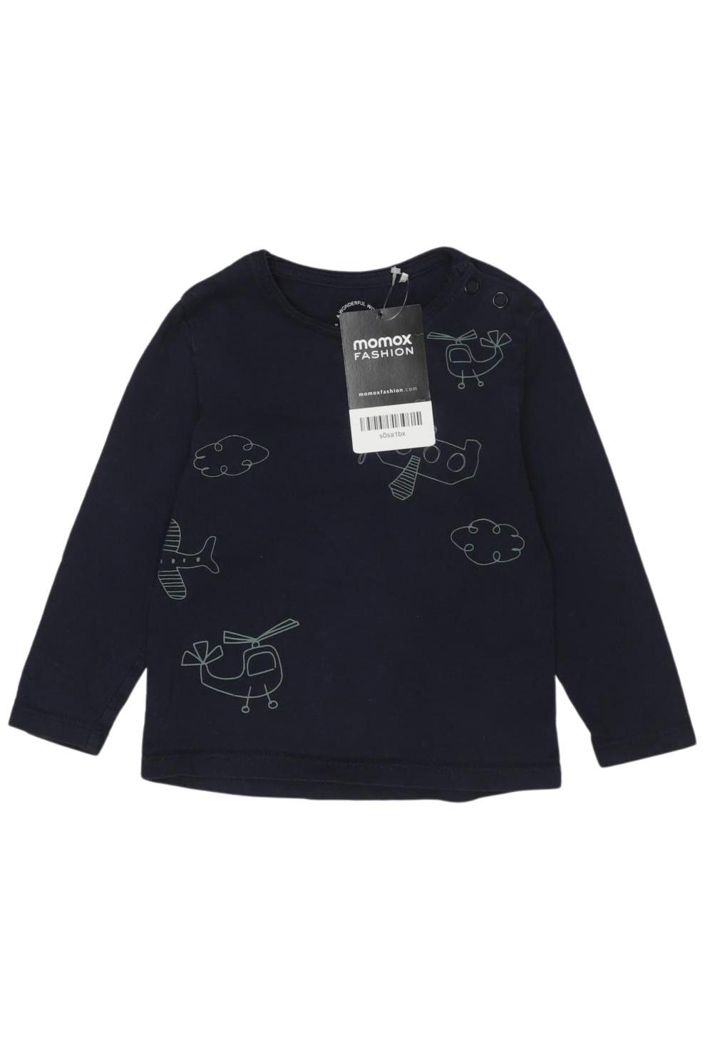 

s.Oliver Jungen Langarmshirt, marineblau, Gr. 80