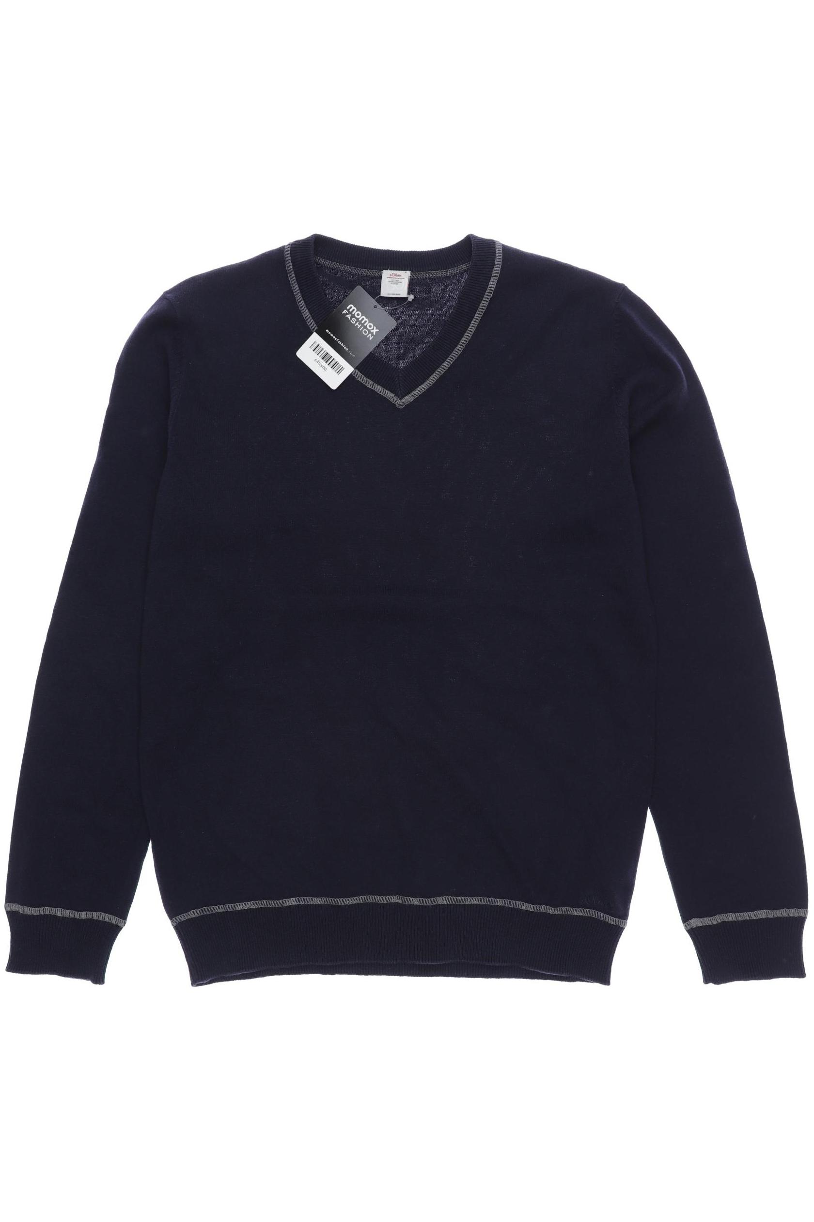 

s.Oliver Herren Pullover, marineblau, Gr. 176