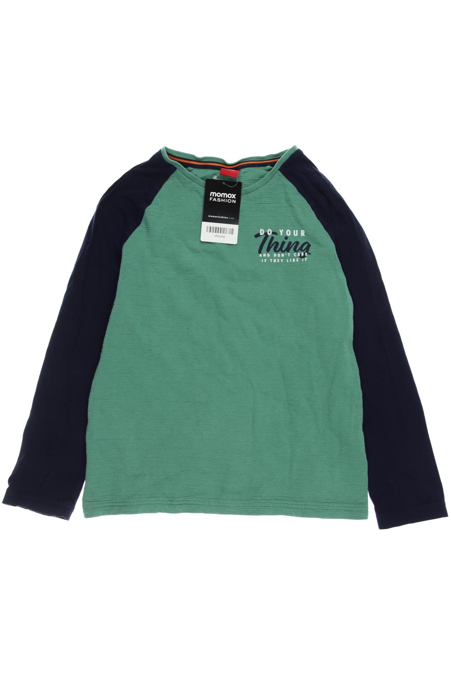 

s.Oliver Herren Langarmshirt, grün, Gr. 140