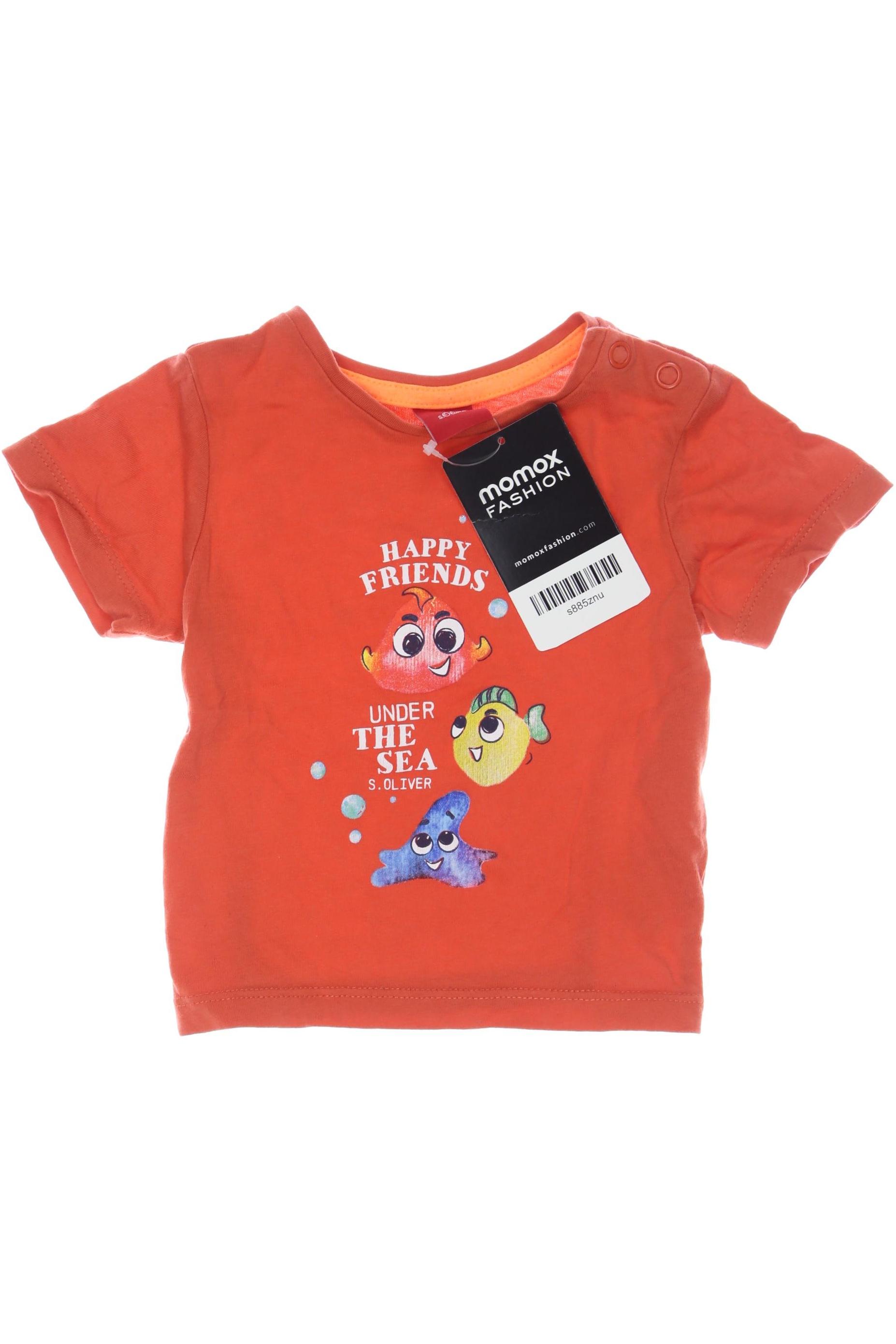 

s.Oliver Herren T-Shirt, orange, Gr. 68