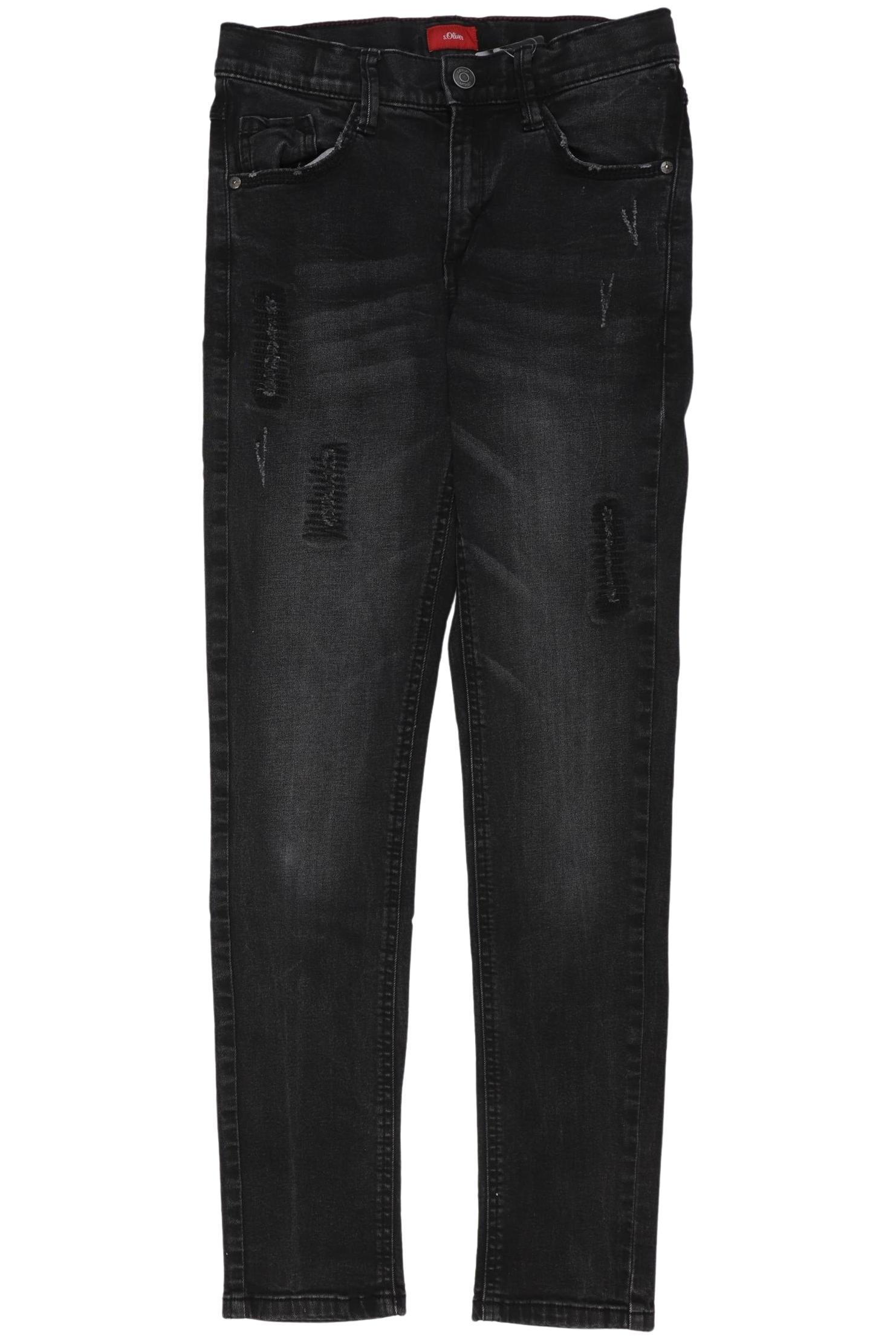 

s.Oliver Jungen Jeans, schwarz, Gr. 158