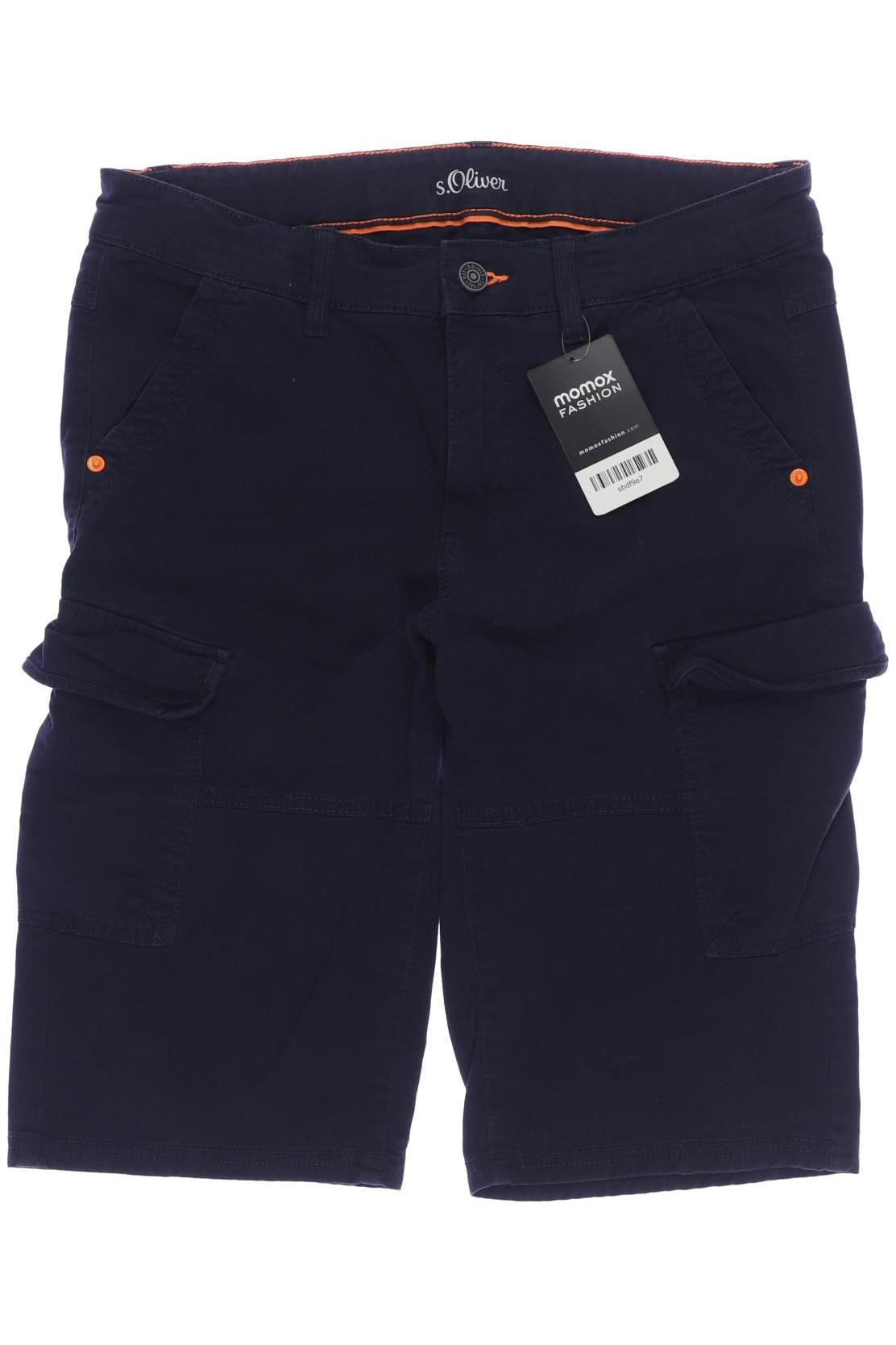 

s.Oliver Jungen Shorts, marineblau