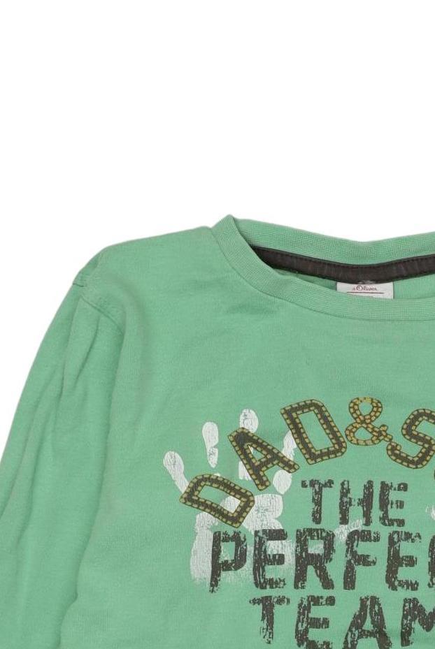 Thumbnail - s.Oliver Jungen Langarmshirt, grün, Gr. 92