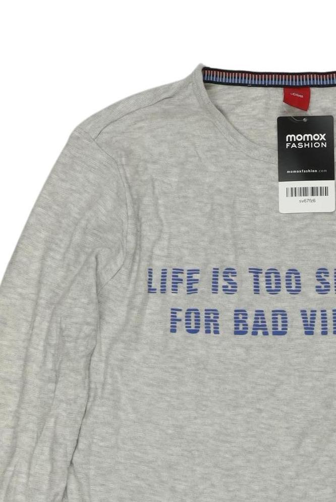 Thumbnail - s.Oliver Jungen Langarmshirt, grau, Gr. 176