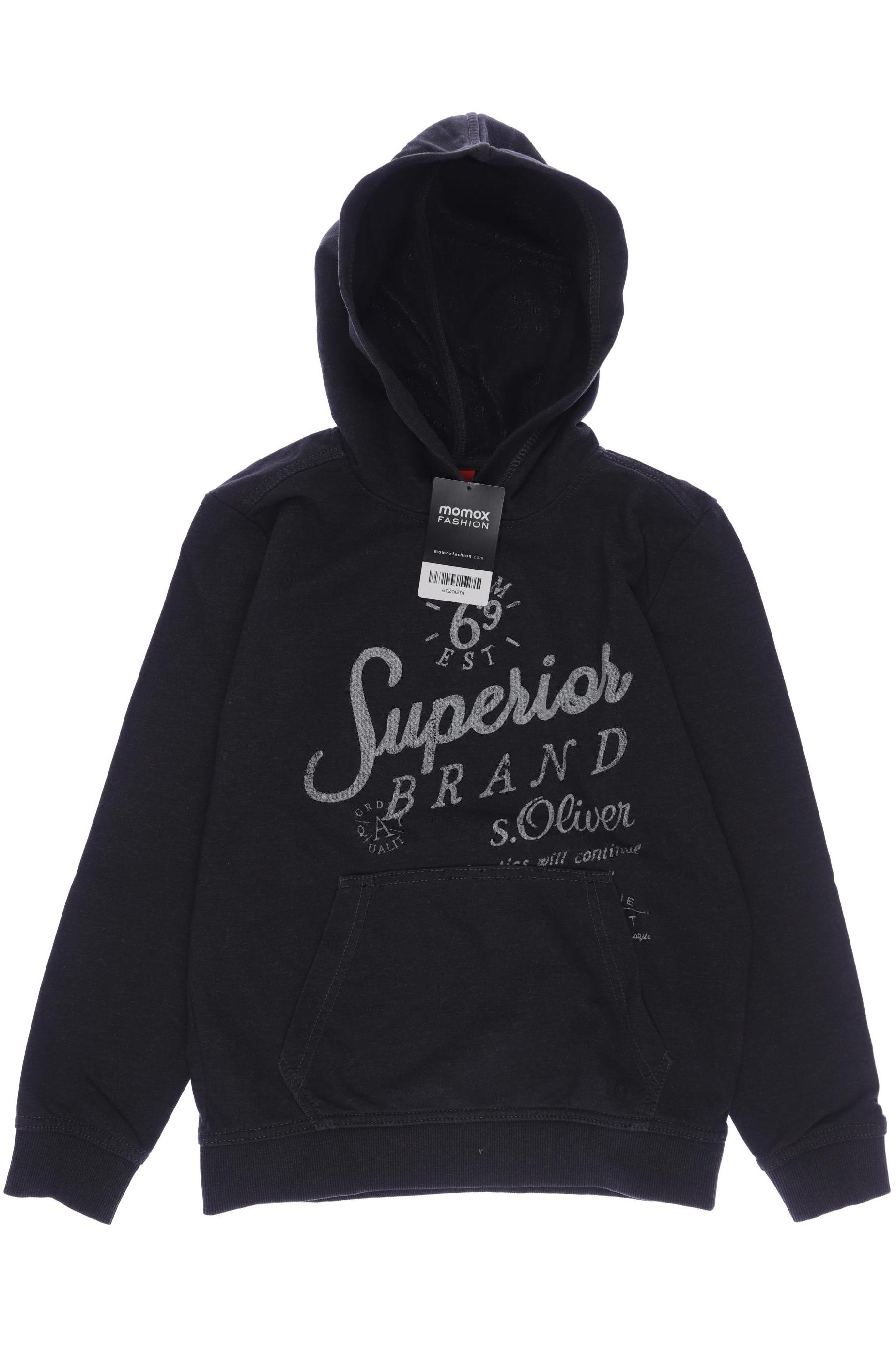 

s.Oliver Herren Hoodies & Sweater, grau, Gr. 140