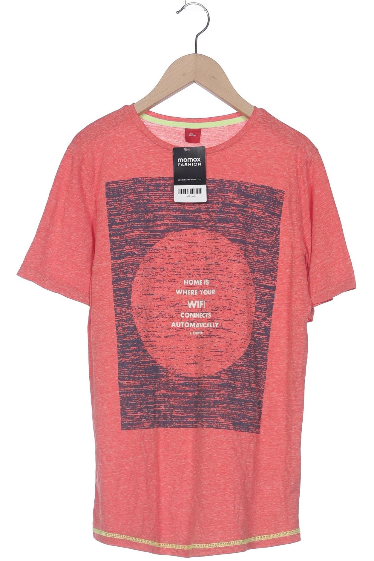 

s.Oliver Herren T-Shirt, rot, Gr. 164