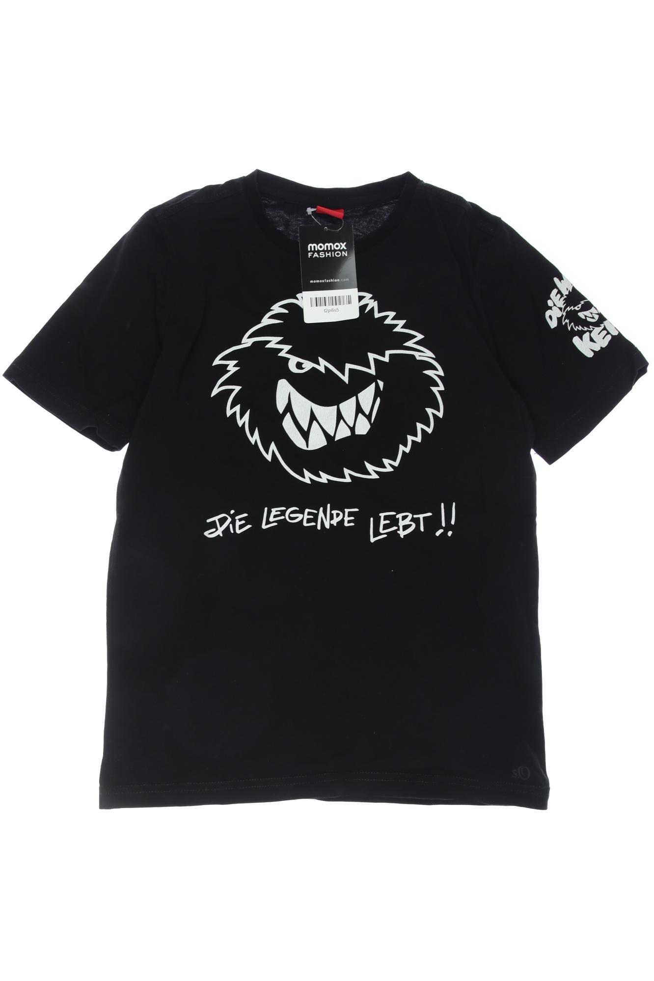 

s.Oliver Herren T-Shirt, schwarz, Gr. 140