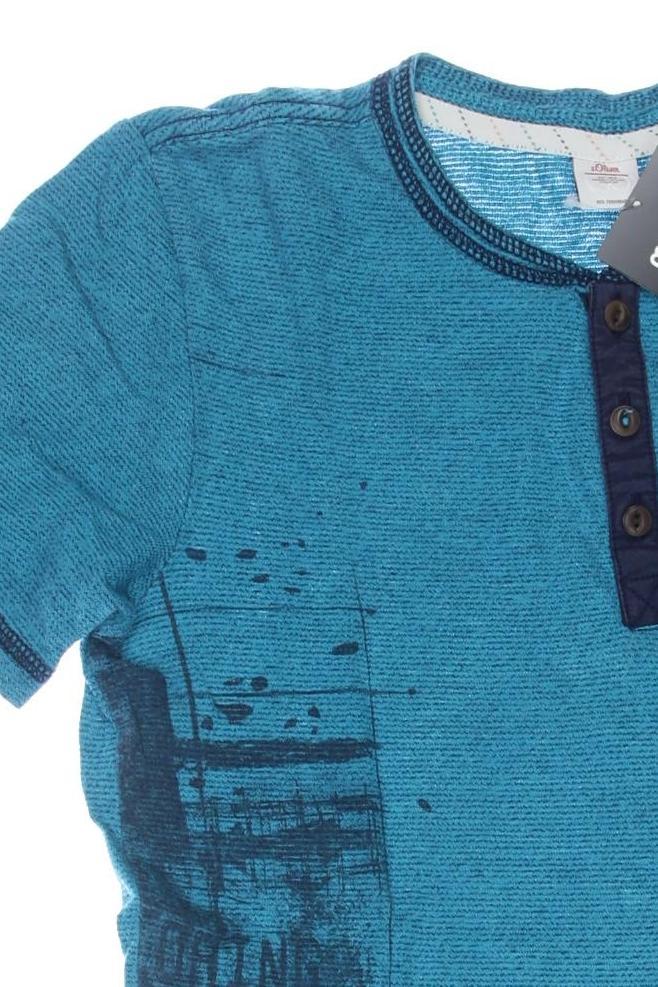 Thumbnail - s.Oliver Jungen T-Shirt, türkis, Gr. 164