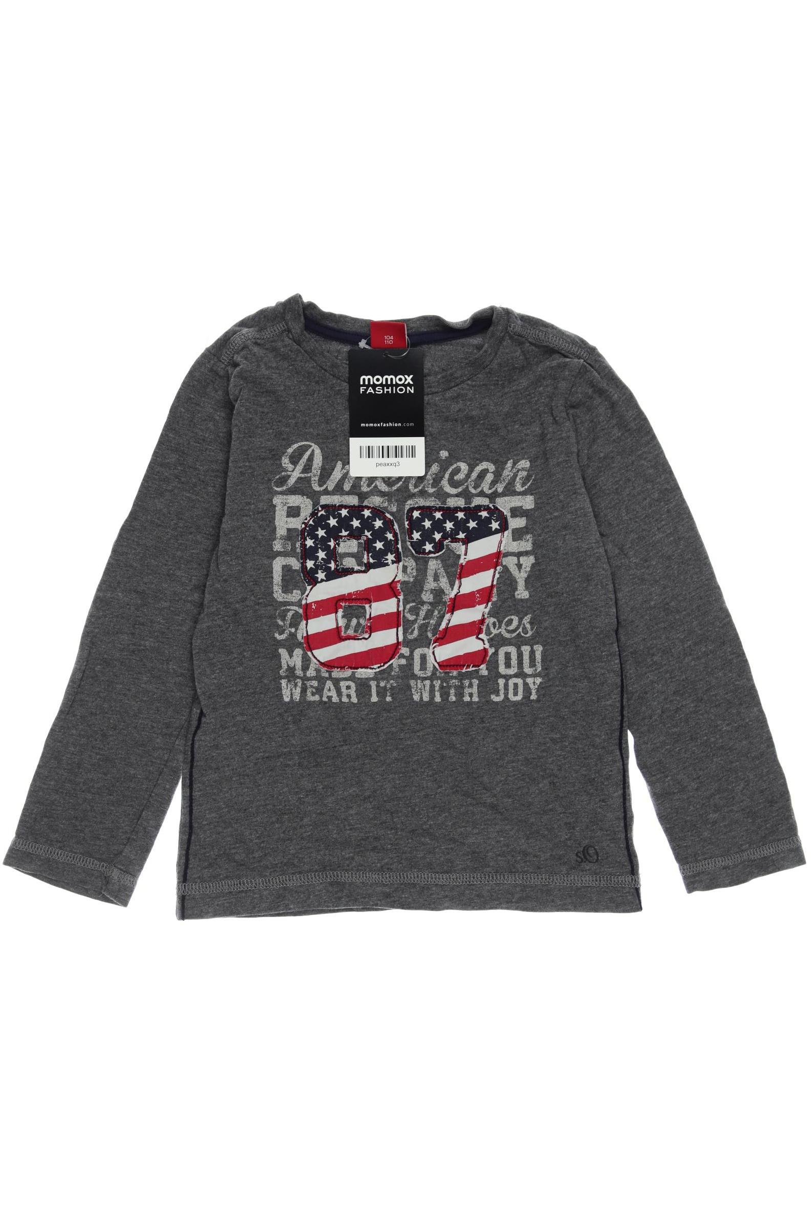 

s.Oliver Jungen Langarmshirt, grau, Gr. 104