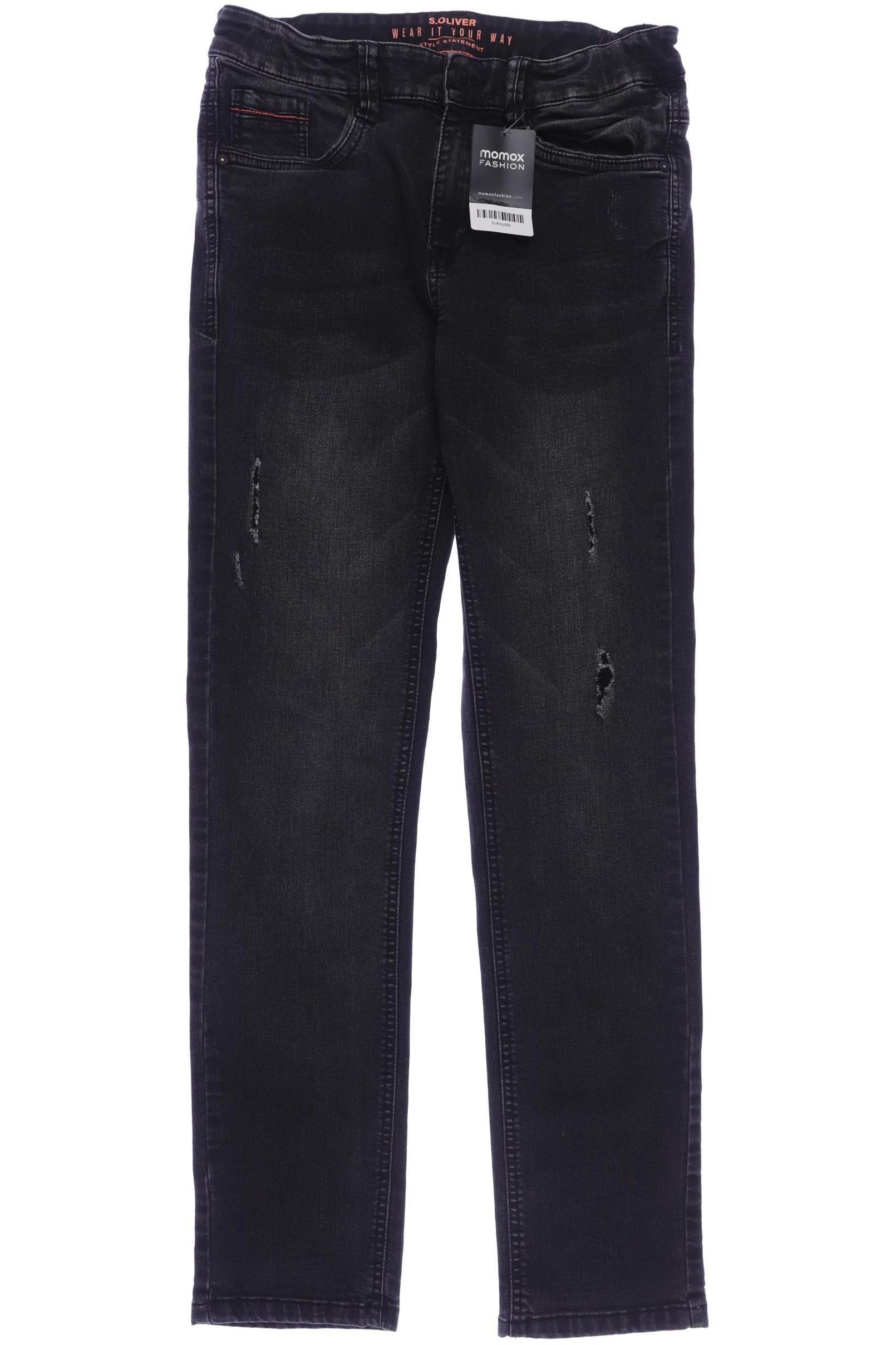 

s.Oliver Jungen Jeans, schwarz