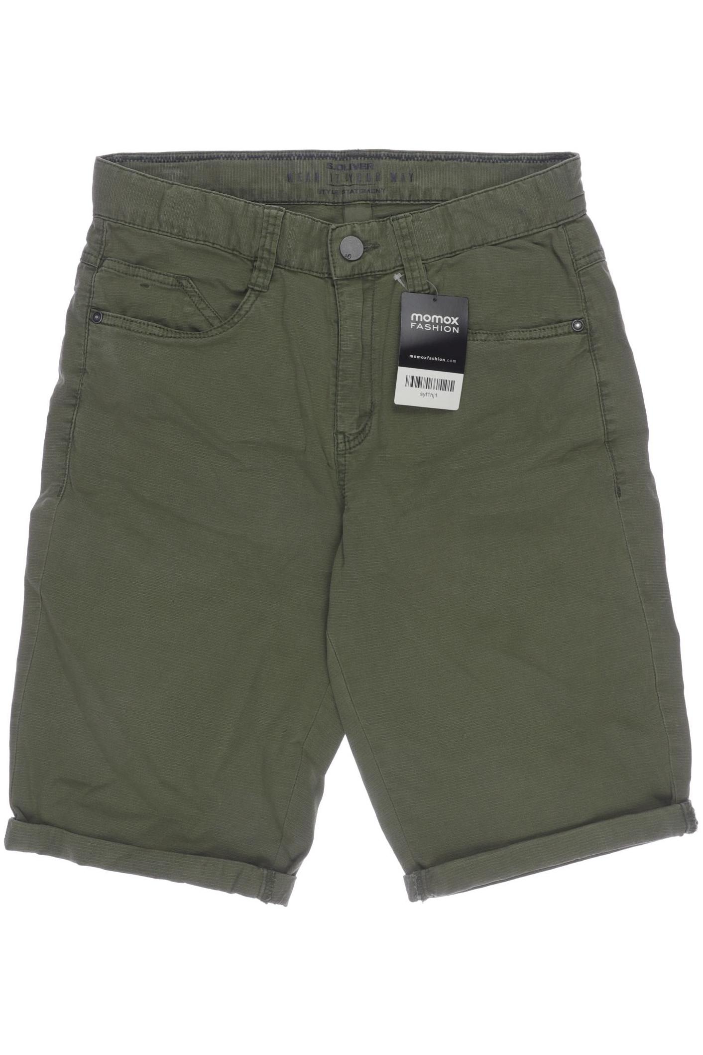 

s.Oliver Herren Shorts, grün, Gr. 176