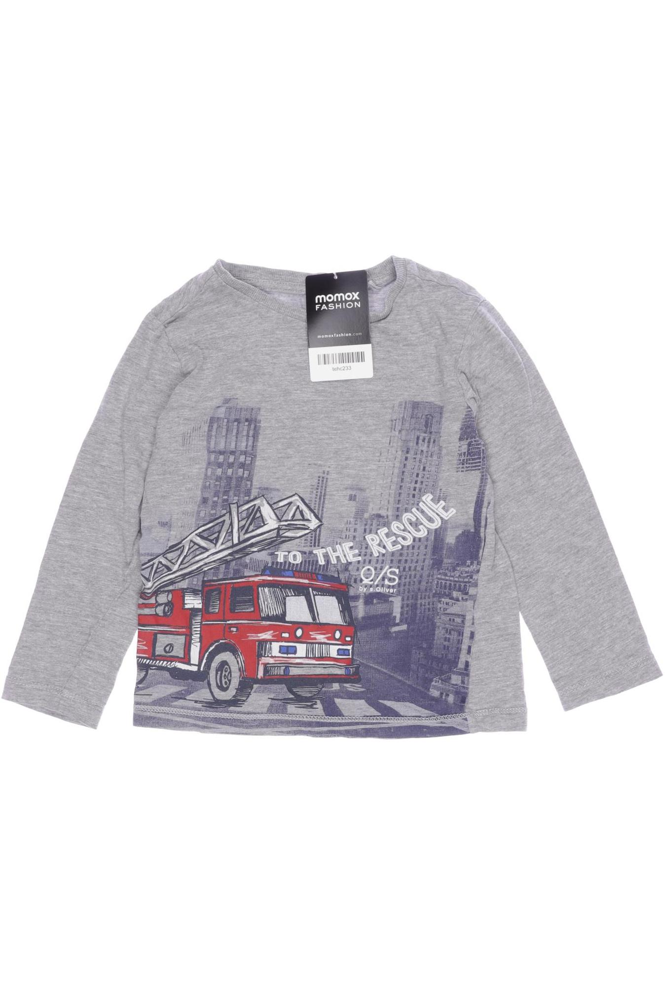 

s.Oliver Herren Langarmshirt, grau, Gr. 104