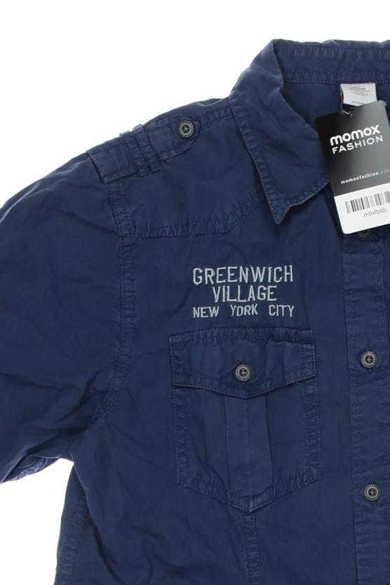 Thumbnail - s.Oliver Jungen Hemd, marineblau, Gr. 164