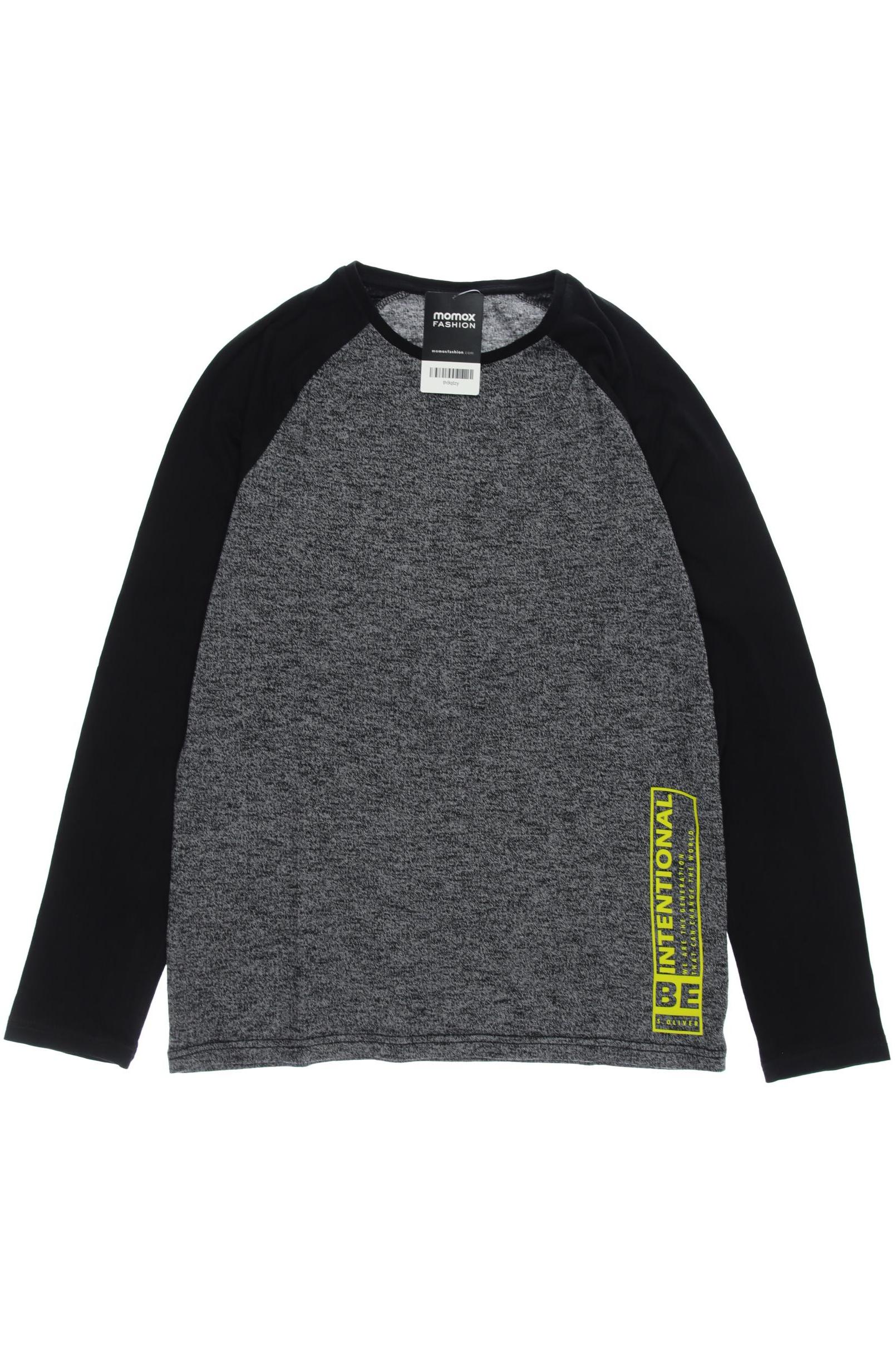 

s.Oliver Herren Langarmshirt, grau, Gr. 176