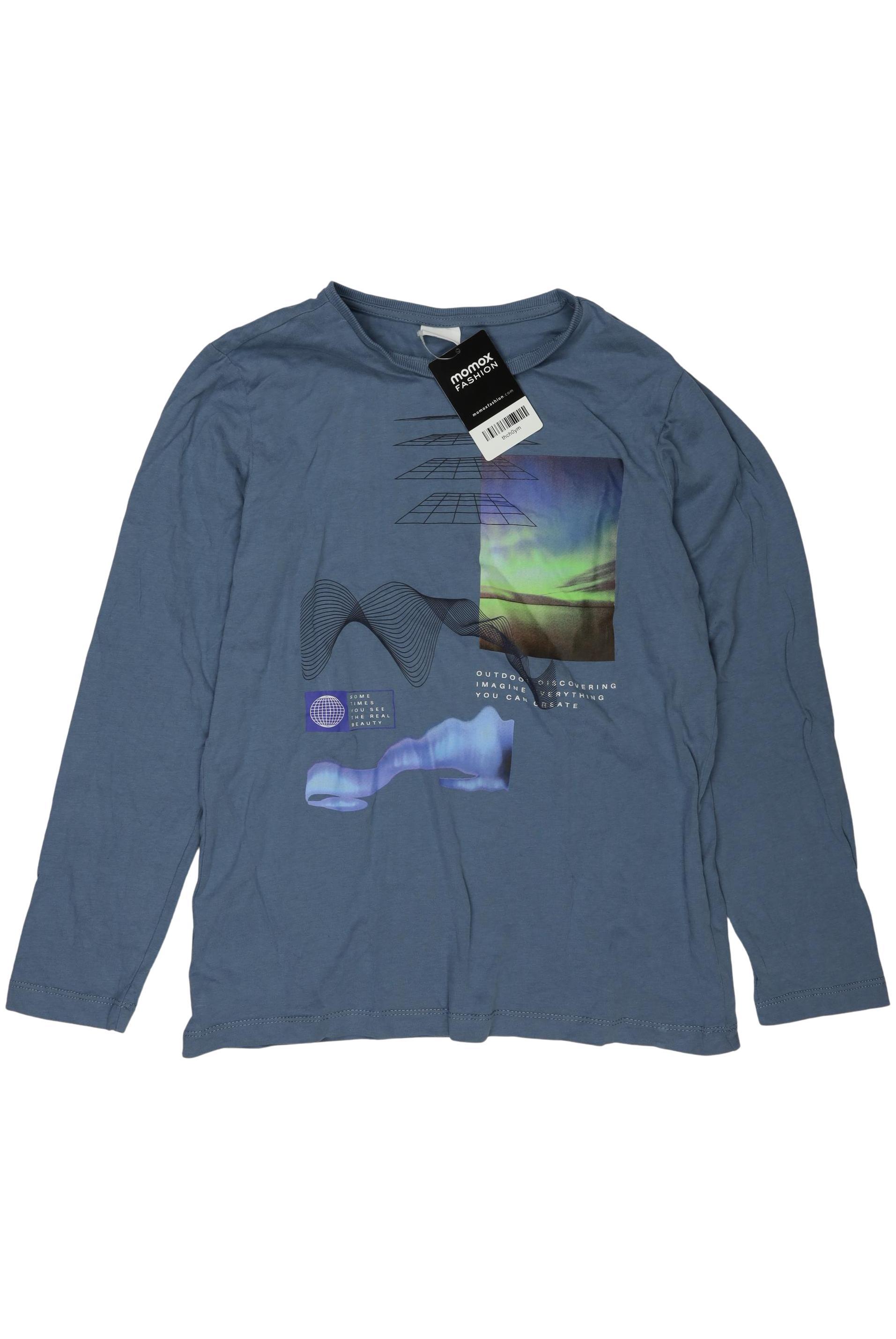 

s.Oliver Jungen Langarmshirt, hellblau, Gr. 152