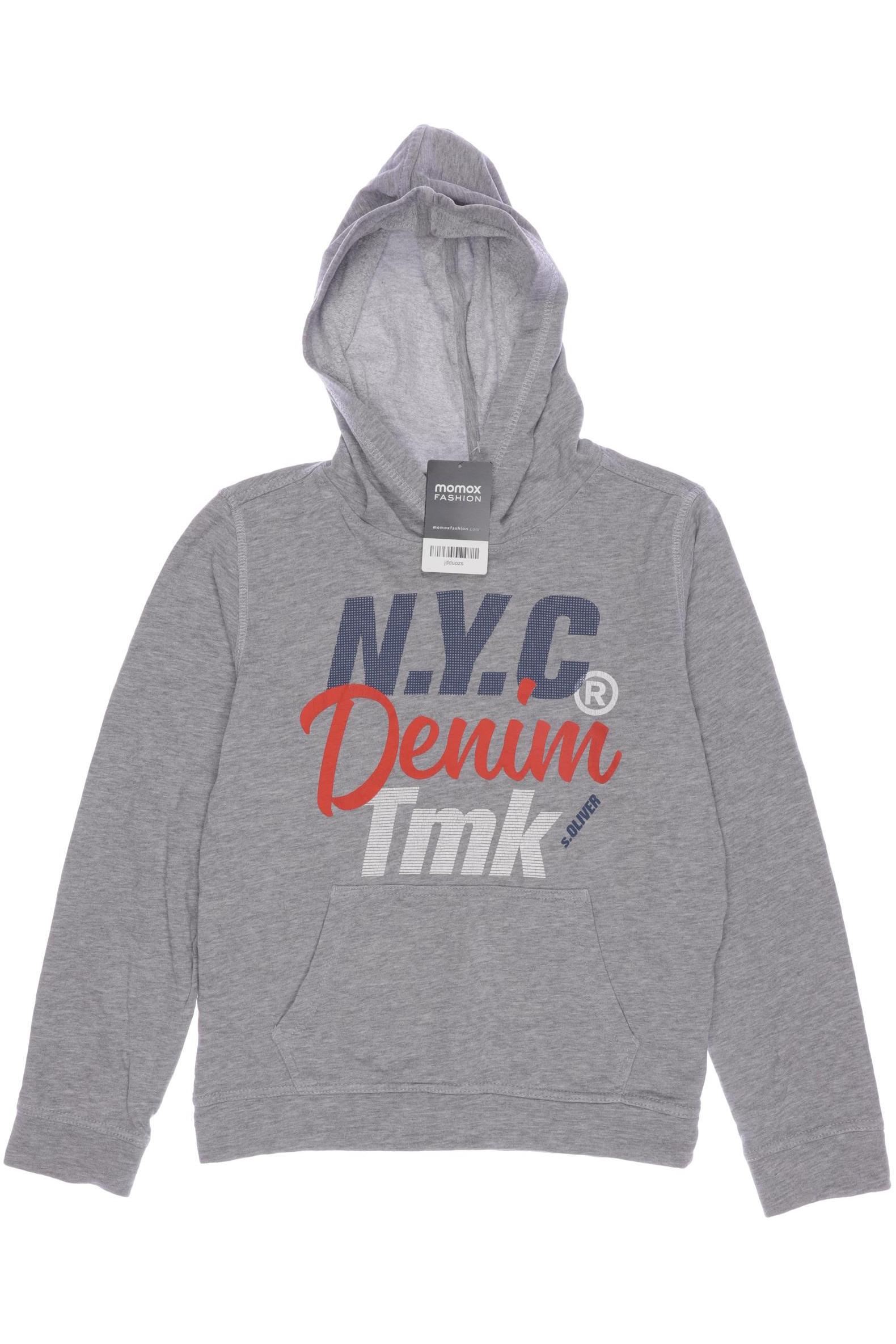 

s.Oliver Herren Hoodies & Sweater, grau, Gr. 176