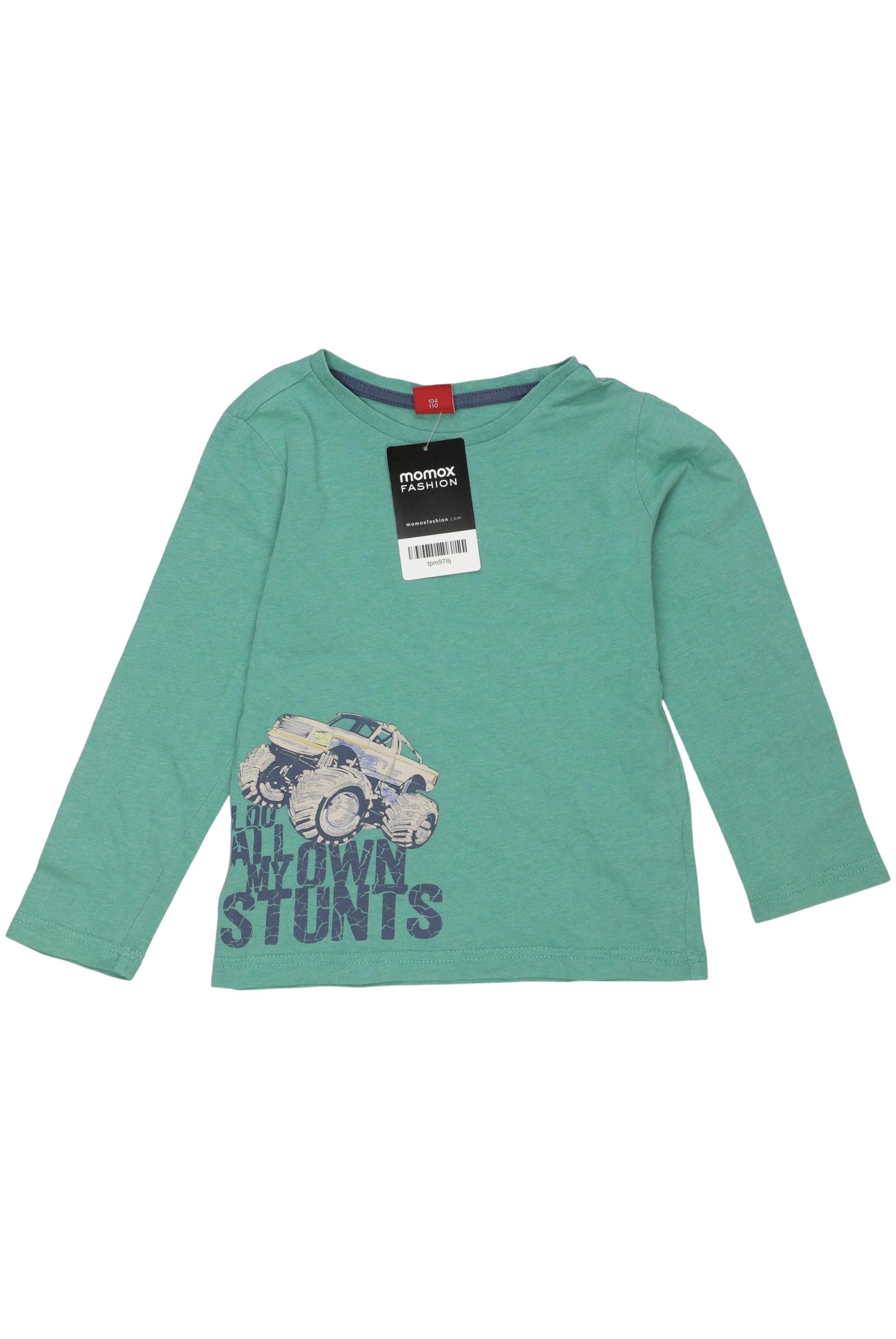 

s.Oliver Jungen Langarmshirt, hellgrün, Gr. 104