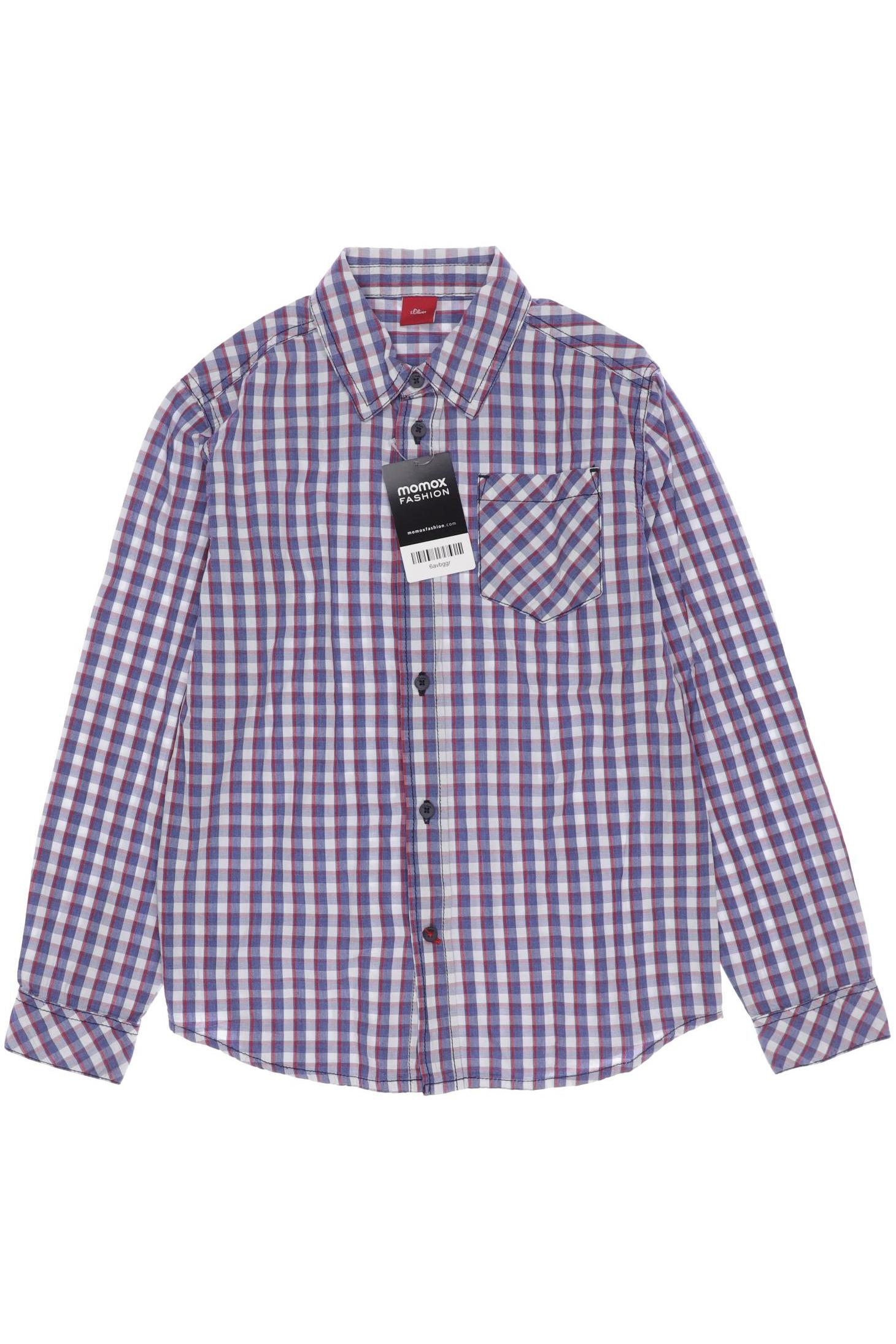 

s.Oliver Herren Hemd, blau, Gr. 140