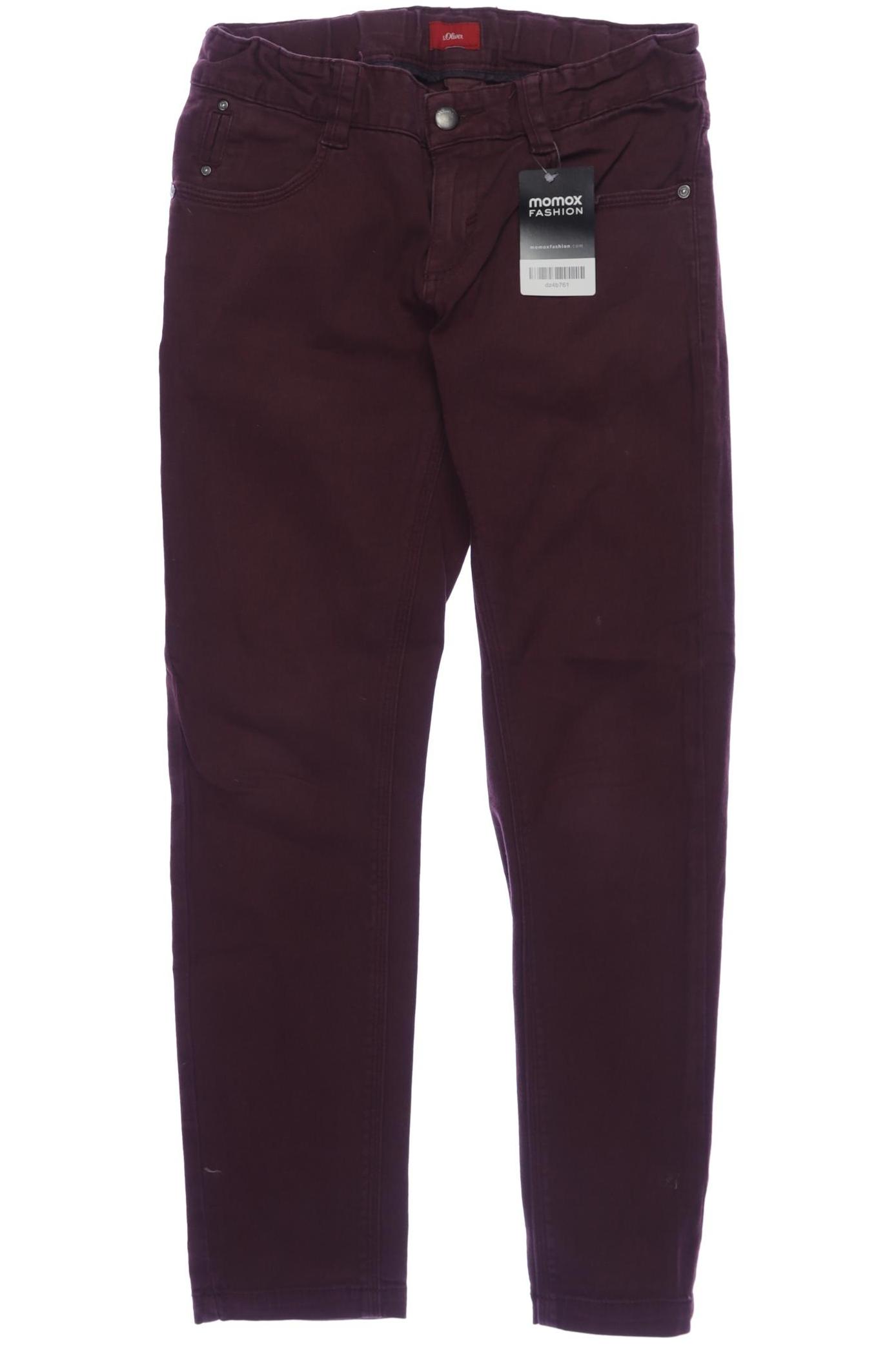 

s.Oliver Herren Jeans, bordeaux, Gr. 146