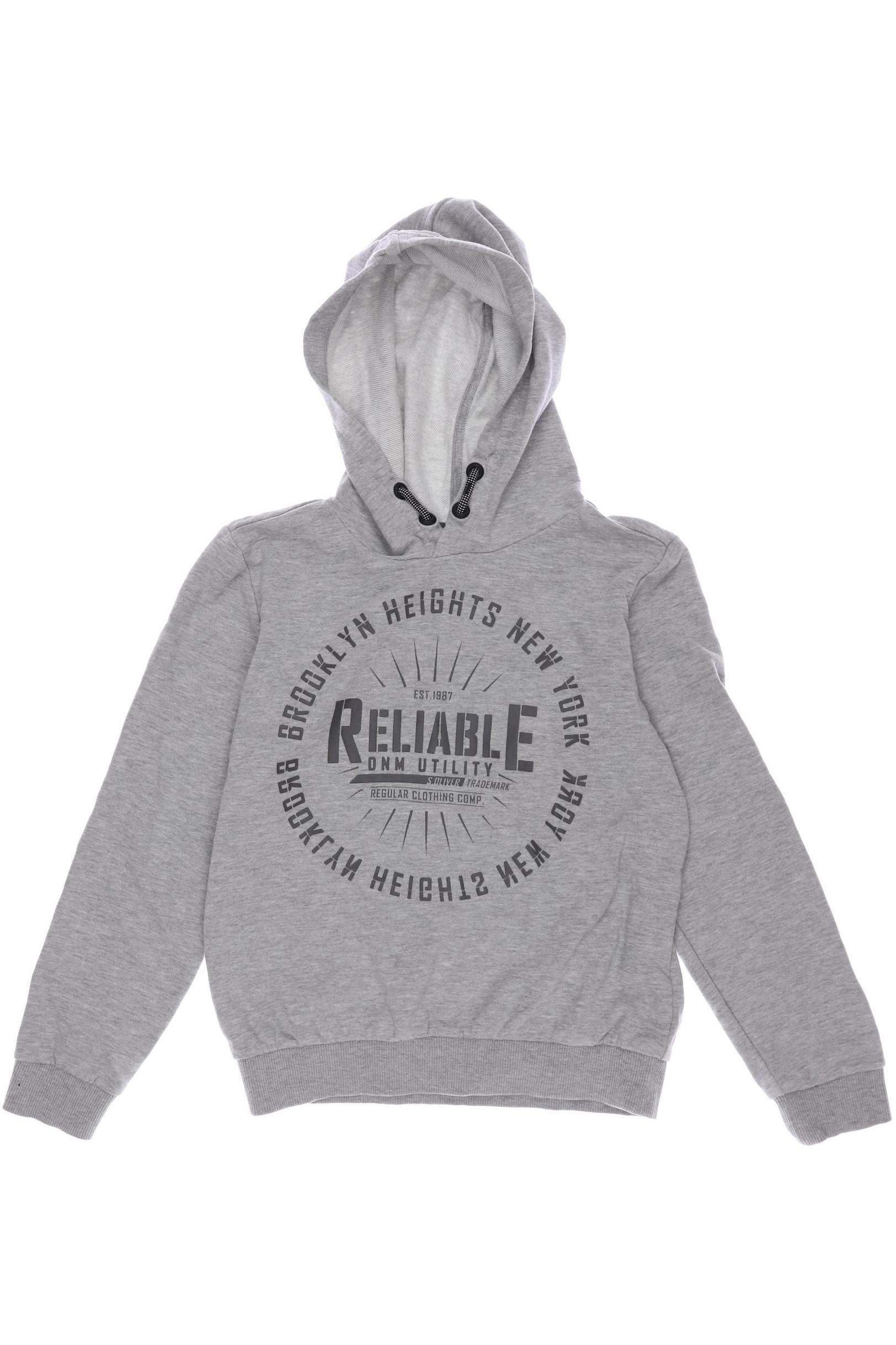 

s.Oliver Herren Hoodies & Sweater, grau, Gr. 140