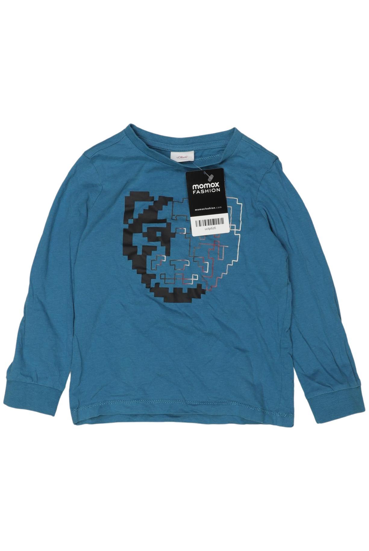 

s.Oliver Jungen Langarmshirt, blau, Gr. 104