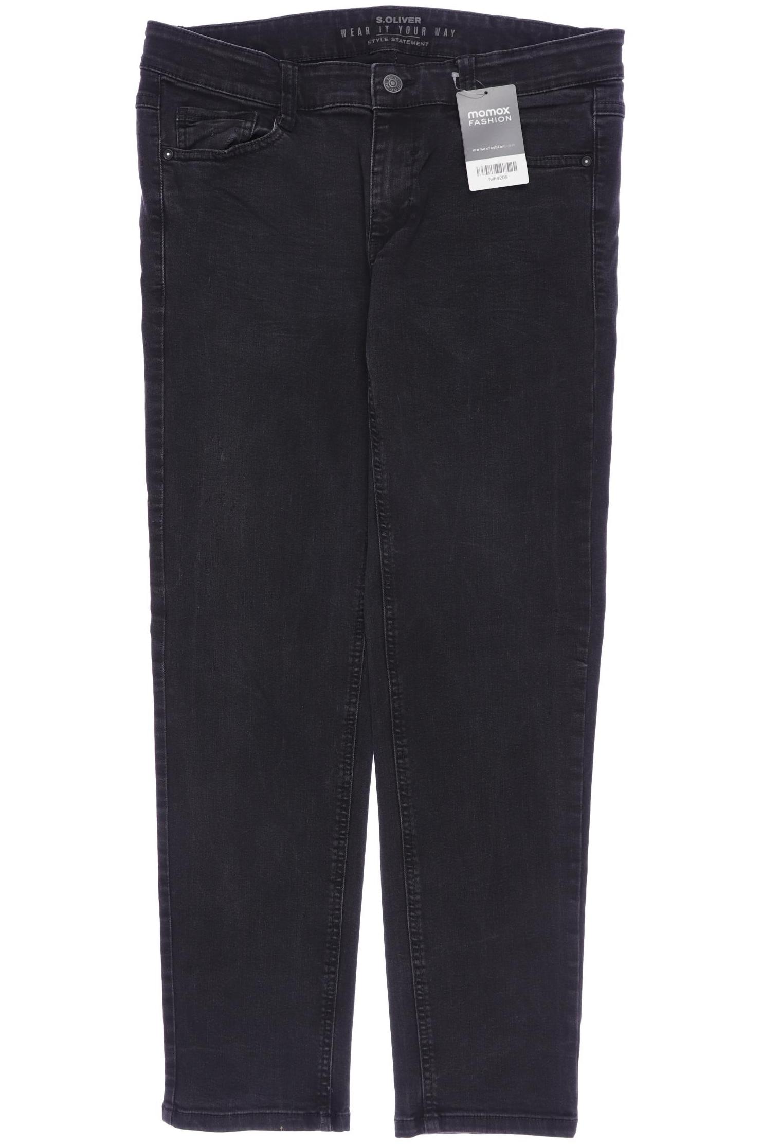 

s.Oliver Herren Jeans, schwarz, Gr. 158