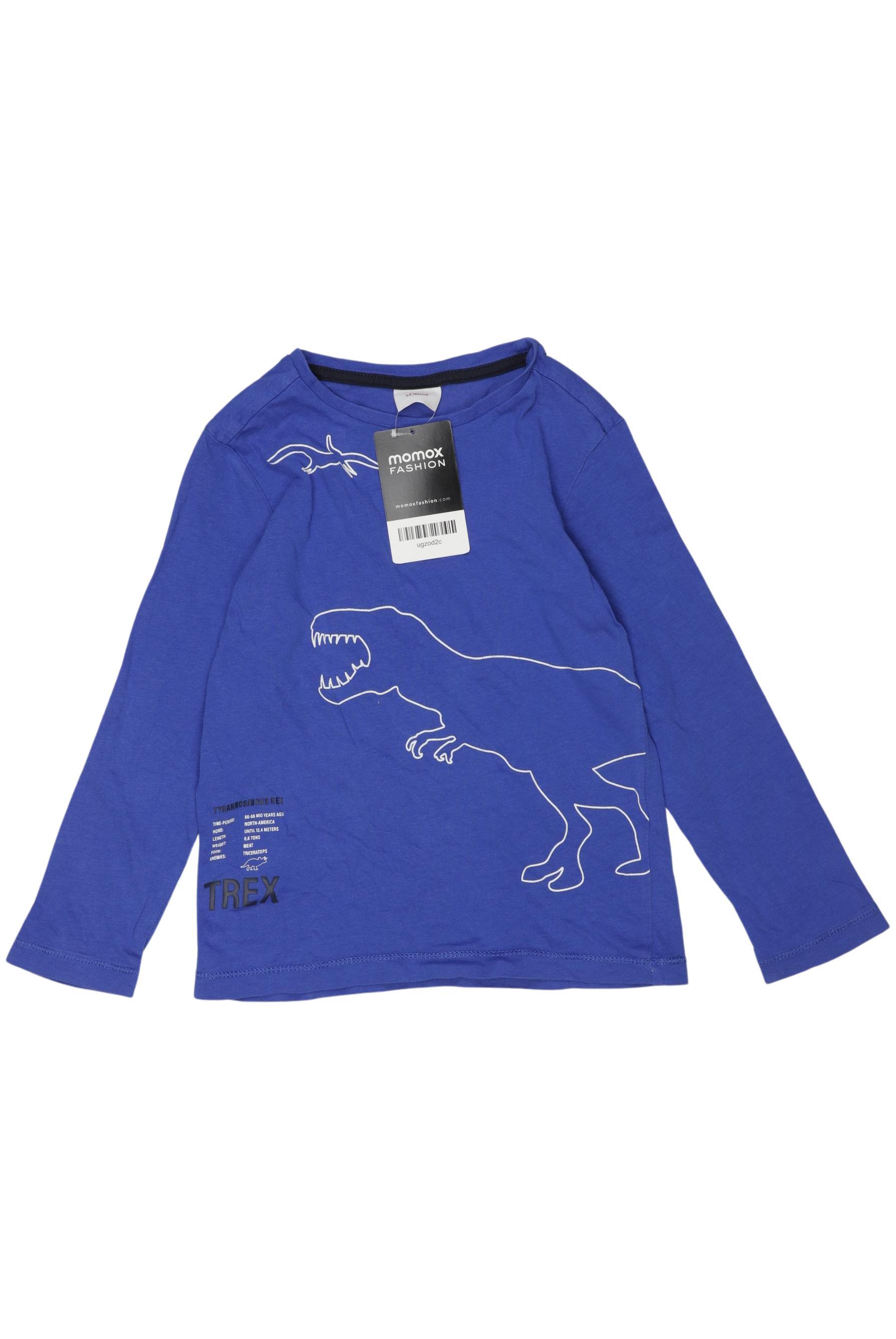 

s.Oliver Jungen Langarmshirt, blau, Gr. 104