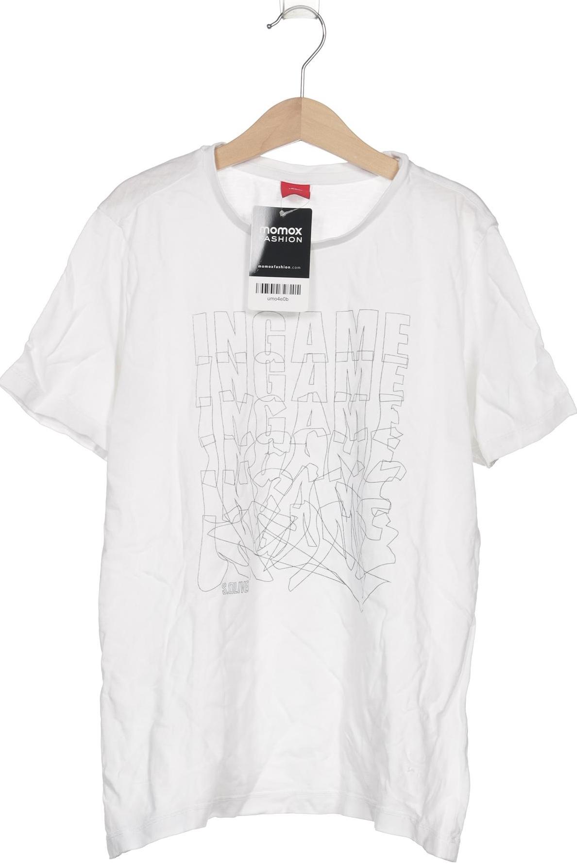 

s.Oliver Herren T-Shirt, weiß, Gr. 140