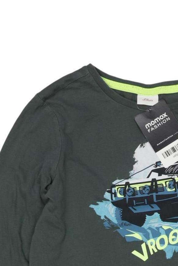 Thumbnail - s.Oliver Jungen Langarmshirt, neon, Gr. 140