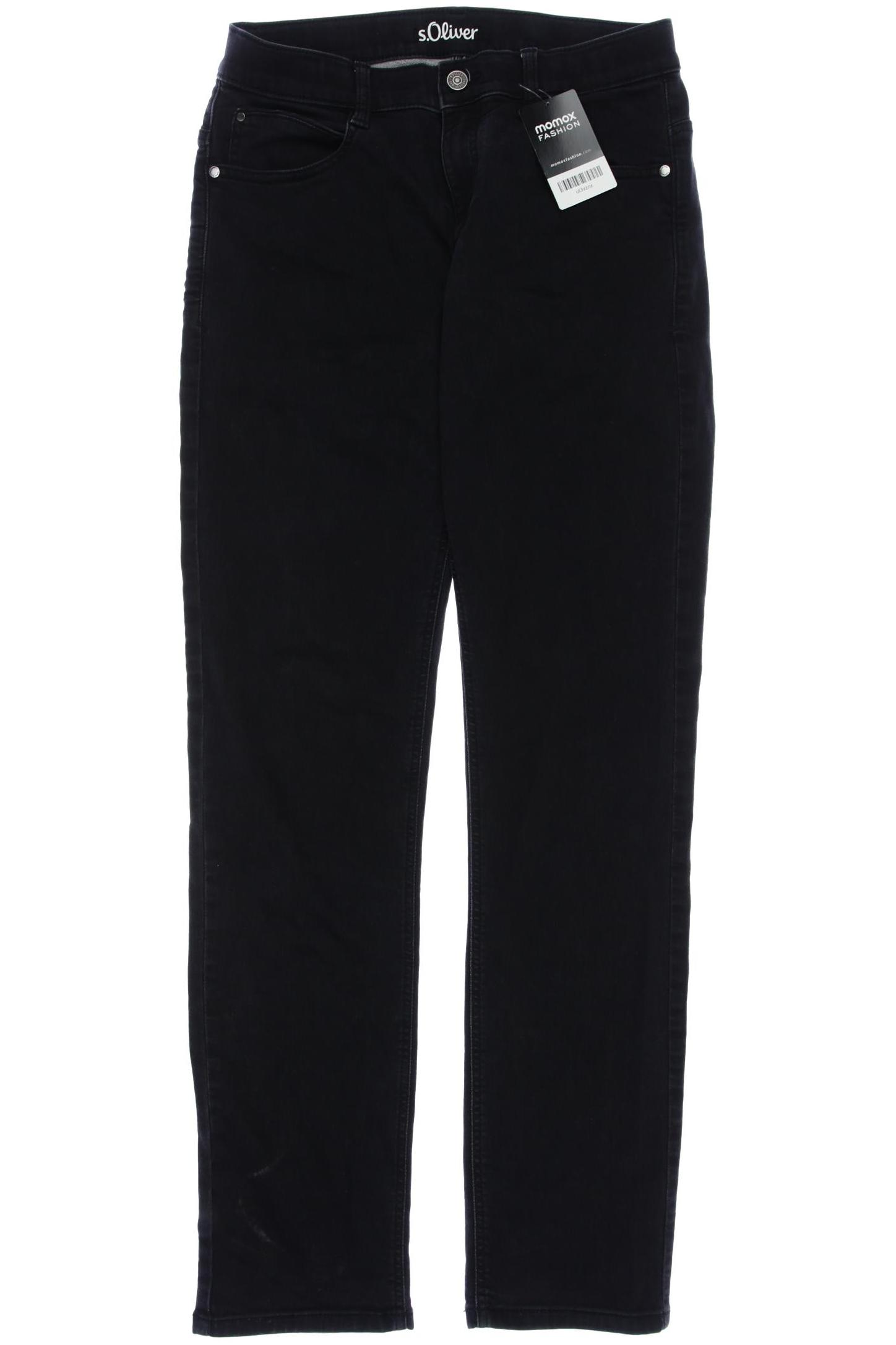 

s.Oliver Herren Jeans, schwarz, Gr. 164