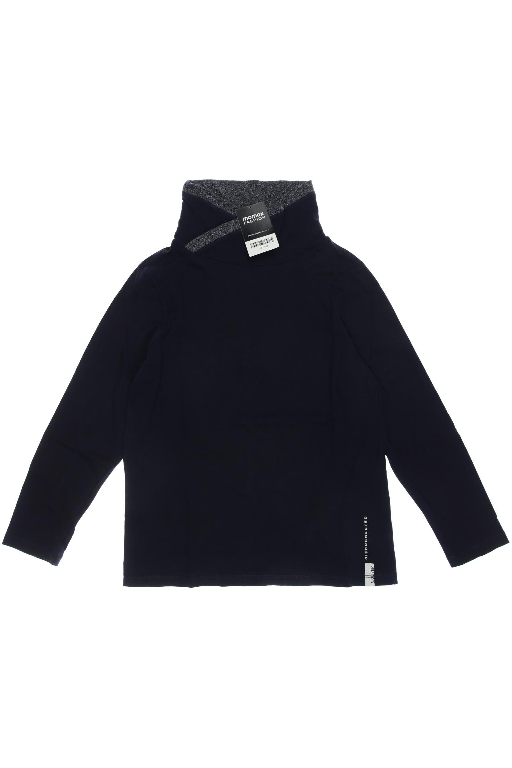 

s.Oliver Herren Langarmshirt, marineblau, Gr. 152
