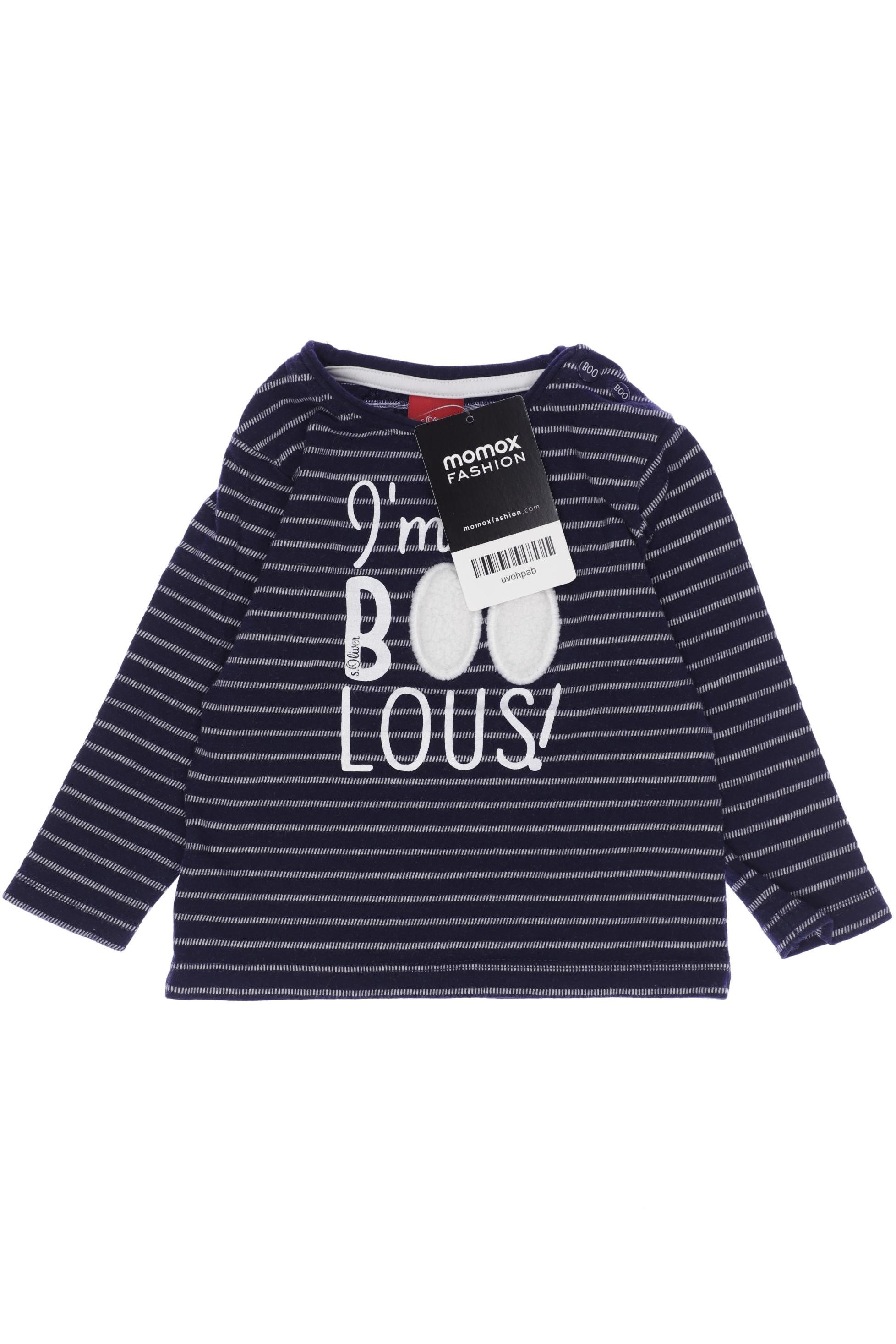 

s.Oliver Herren Langarmshirt, marineblau, Gr. 68