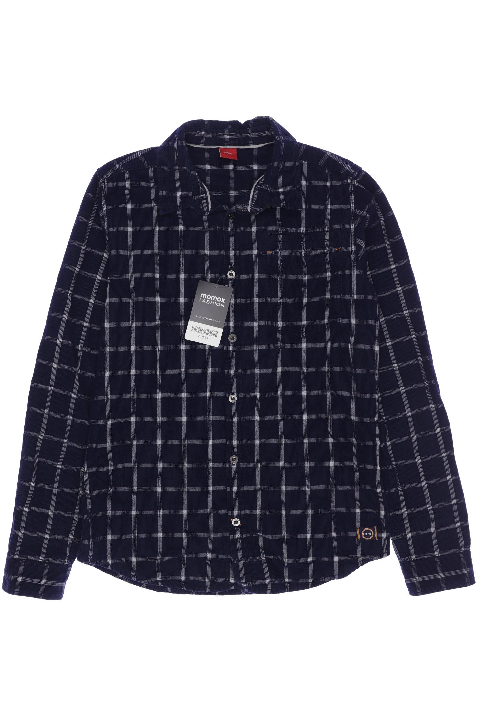 

s.Oliver Jungen Hemd, marineblau, Gr. 164