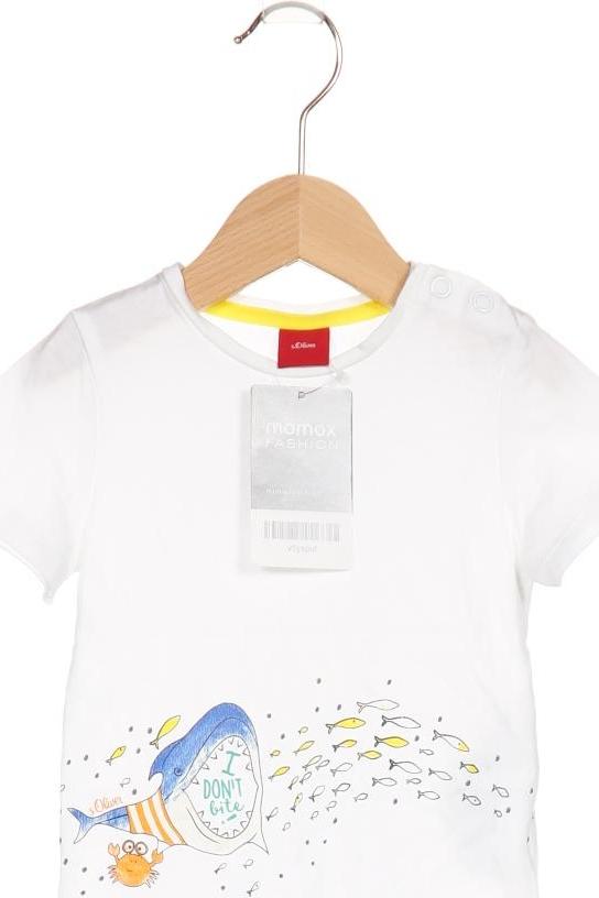 

s.Oliver Herren T-Shirt, weiß, Gr. 74
