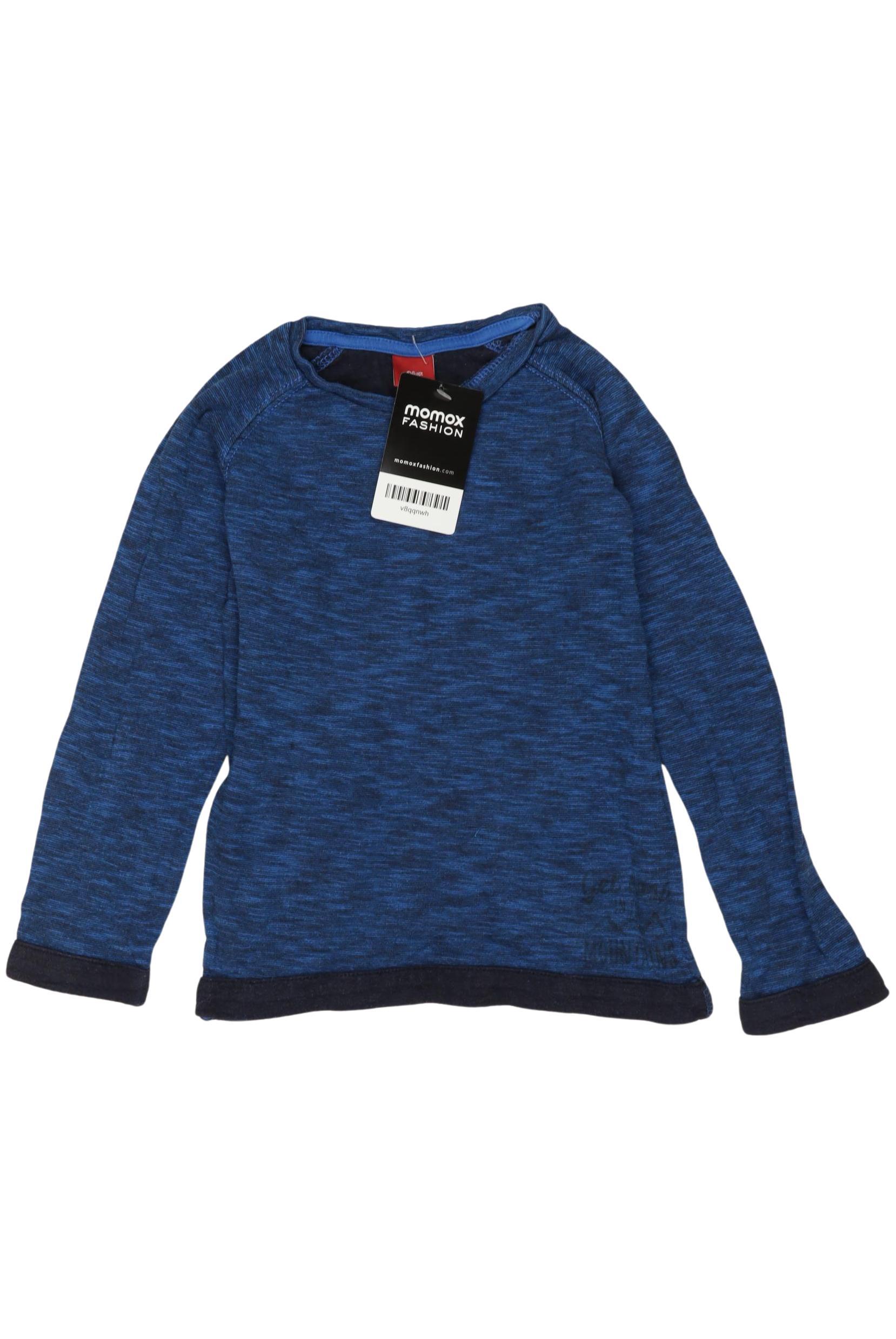 

s.Oliver Jungen Langarmshirt, marineblau, Gr. 104