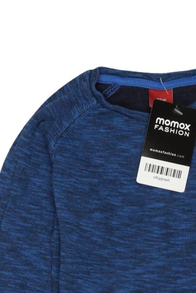 Thumbnail - s.Oliver Jungen Langarmshirt, marineblau, Gr. 104