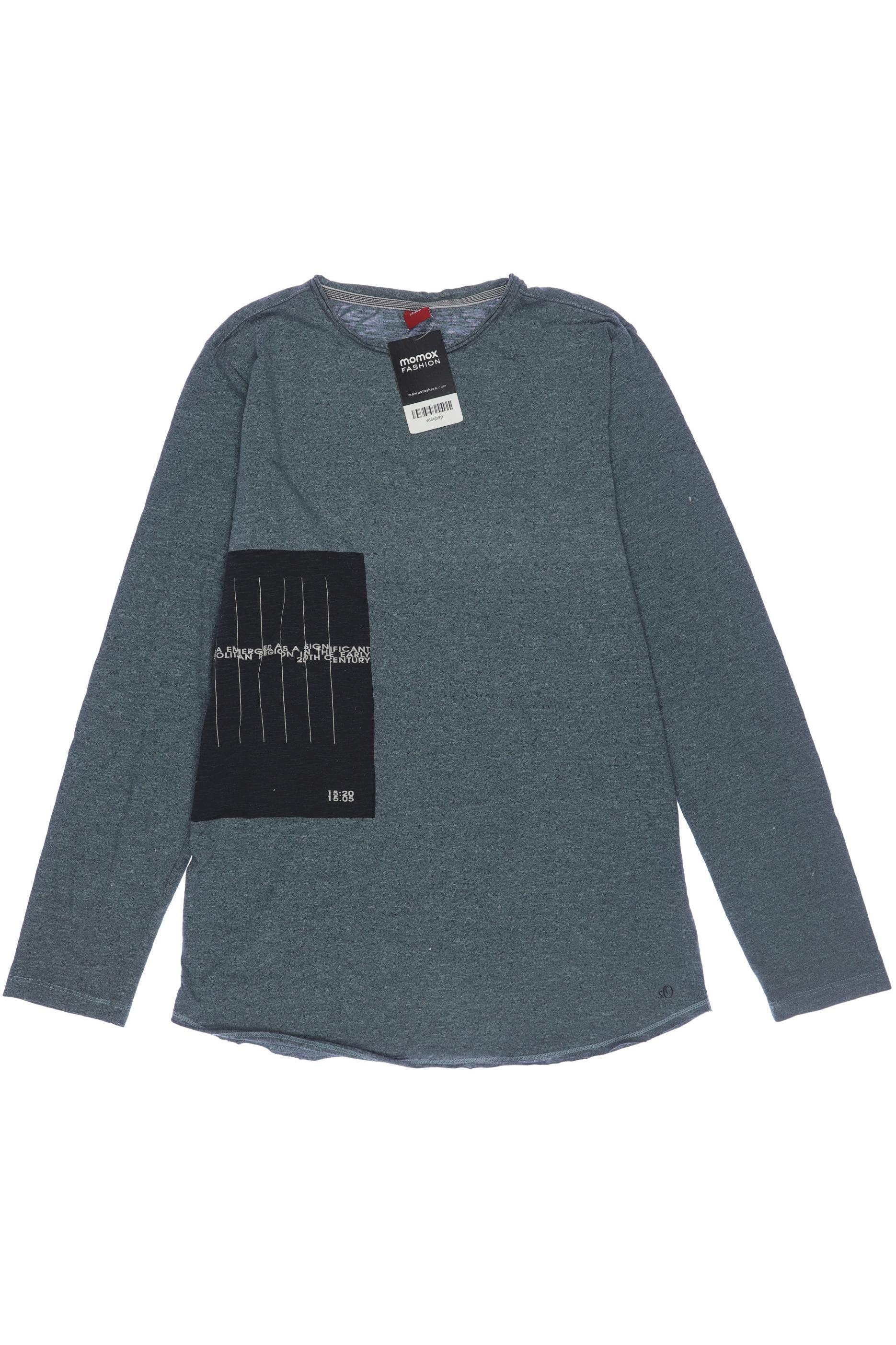 

s.Oliver Jungen Langarmshirt, türkis, Gr. 176