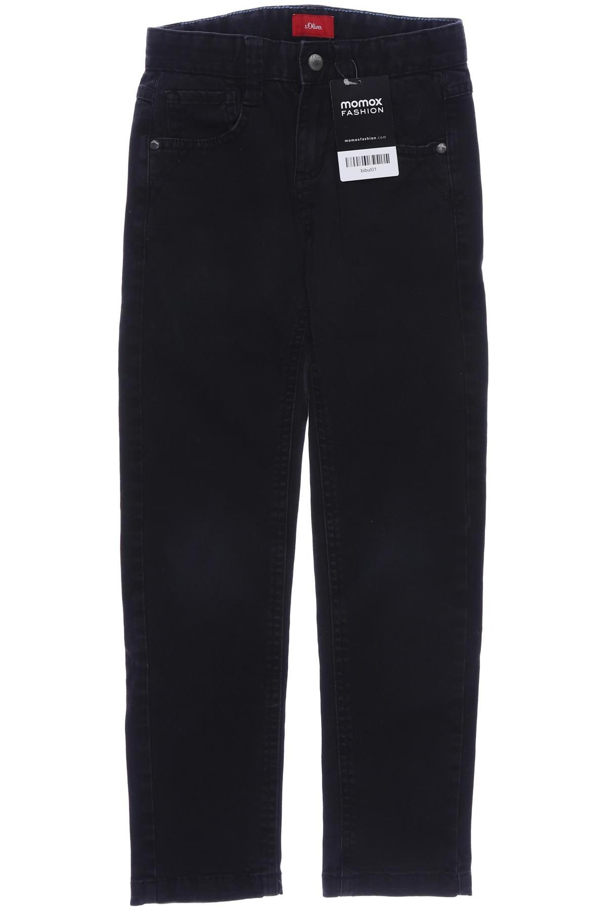 

s.Oliver Herren Jeans, schwarz, Gr. 128