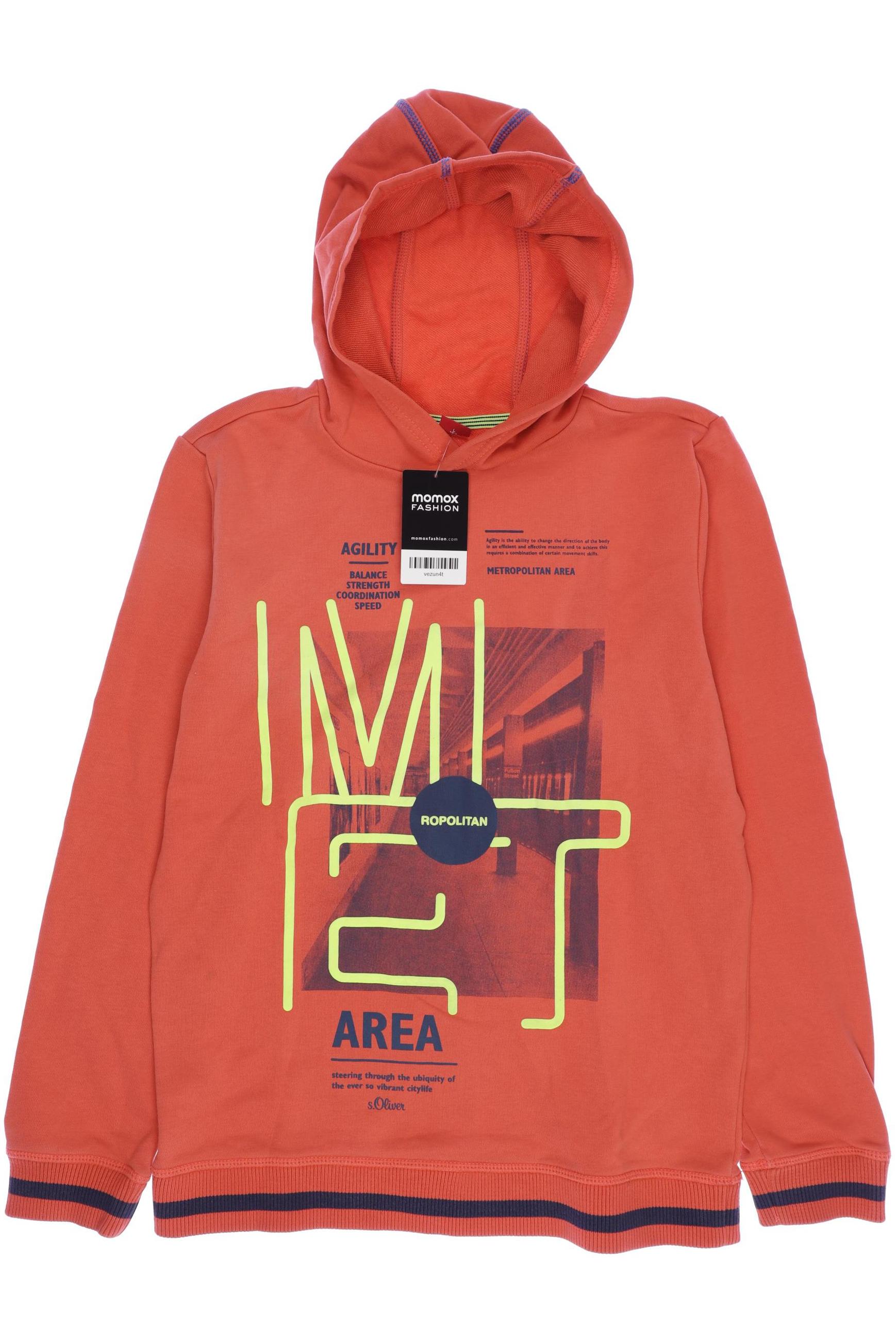 

s.Oliver Herren Hoodies & Sweater, orange, Gr. 164