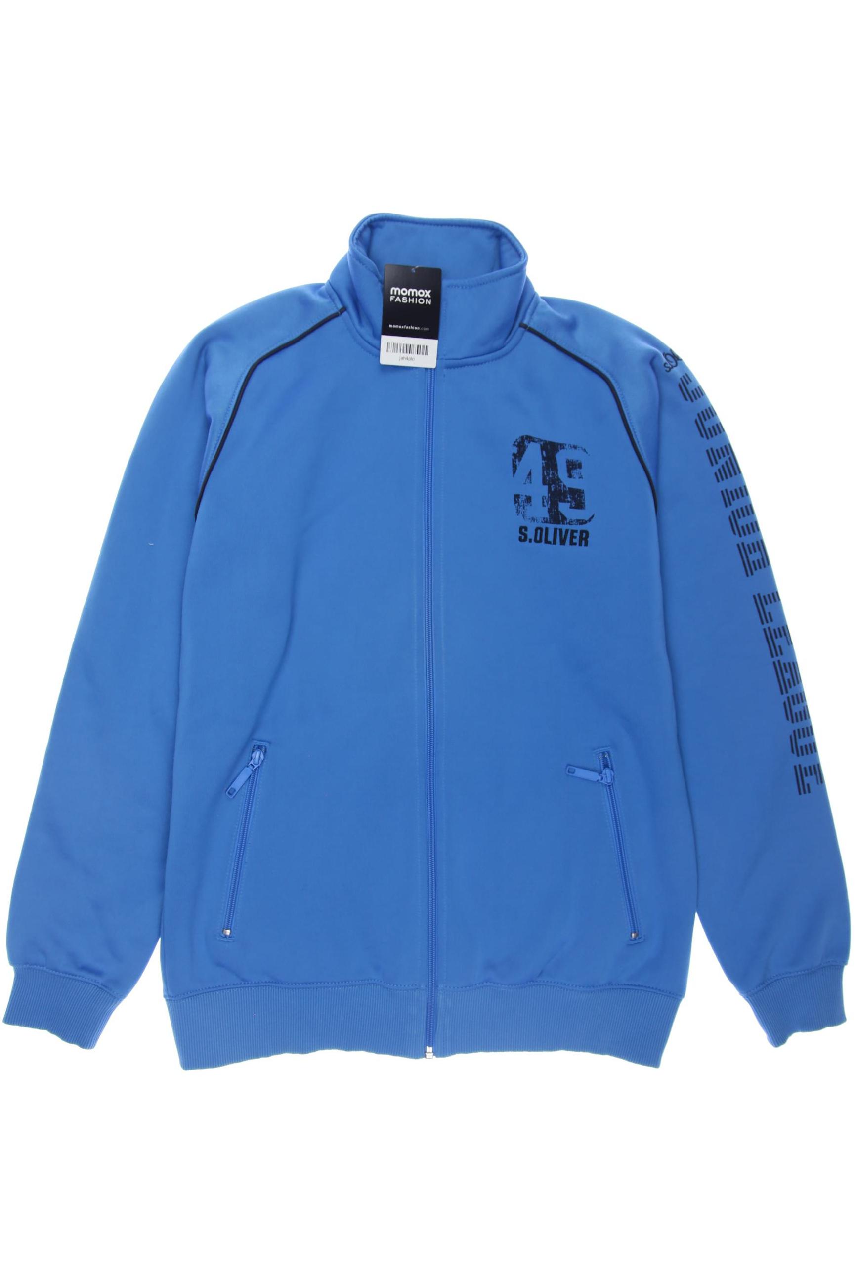 

s.Oliver Herren Hoodies & Sweater, blau, Gr. 176