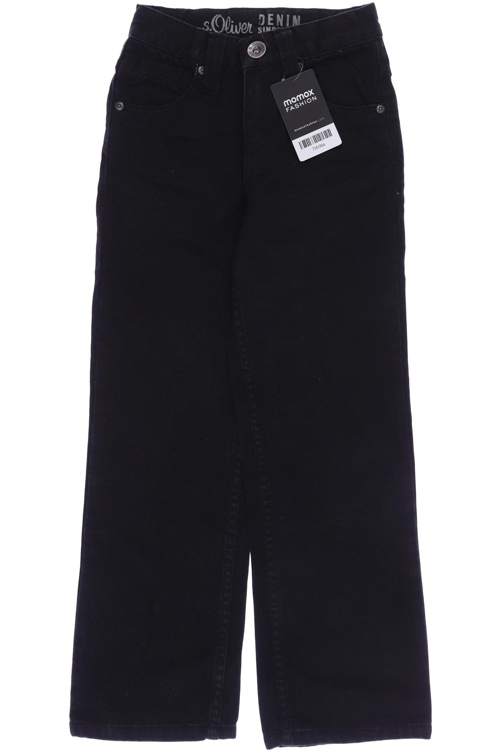 

s.Oliver Jungen Jeans, schwarz