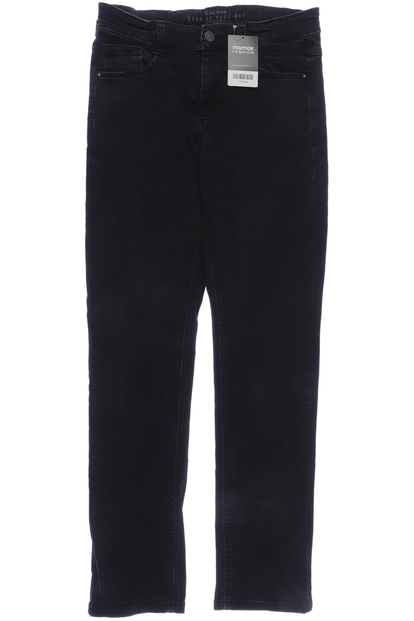 

s.Oliver Jungen Jeans, schwarz