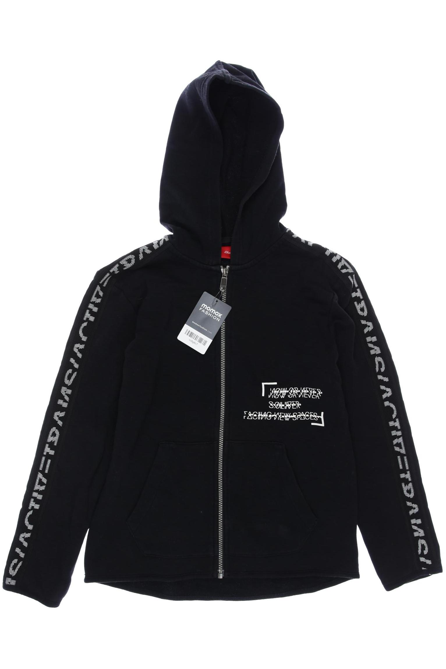 

s.Oliver Herren Hoodies & Sweater, schwarz, Gr. 140