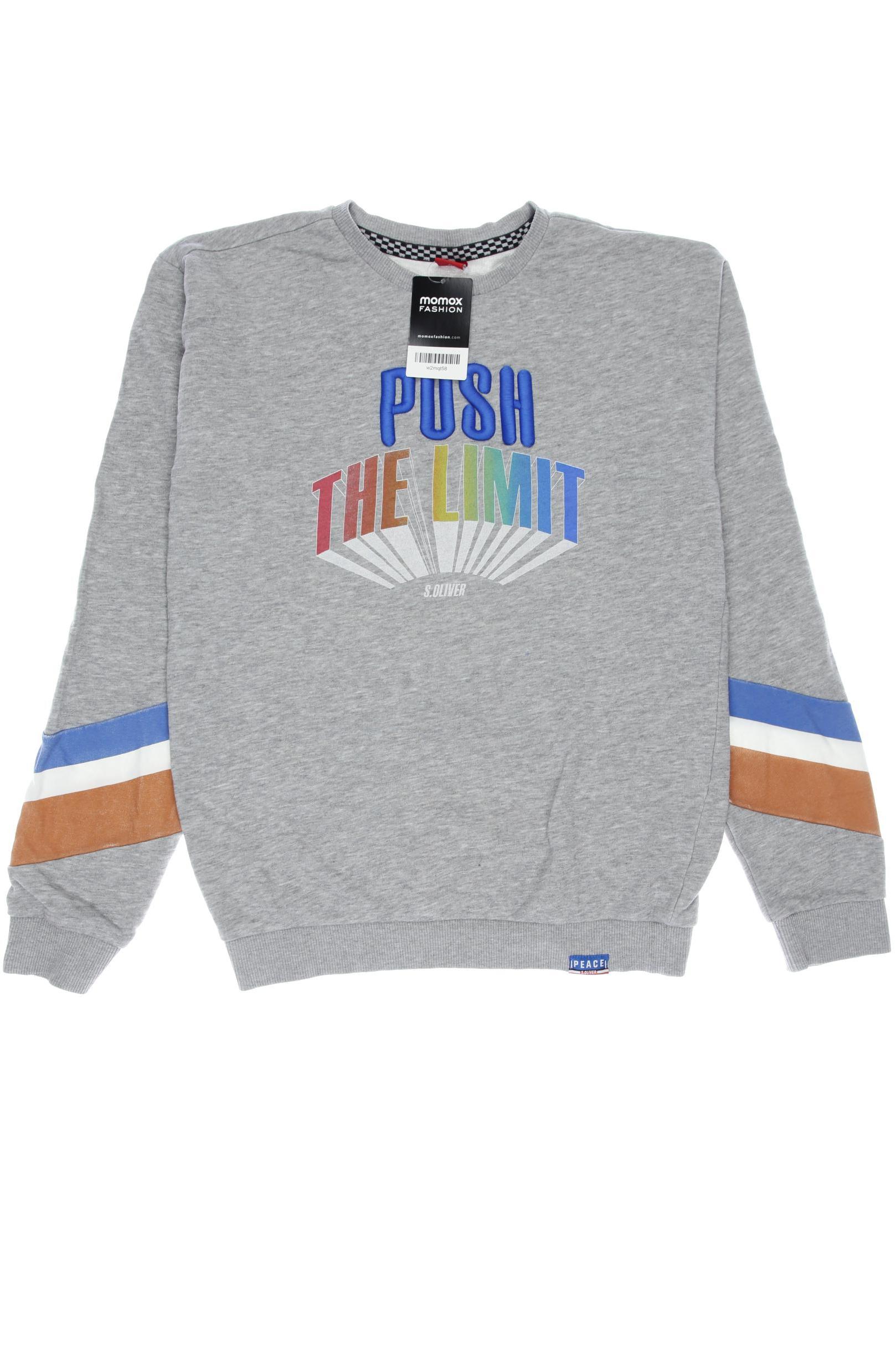 

s.Oliver Herren Hoodies & Sweater, grau, Gr. 176
