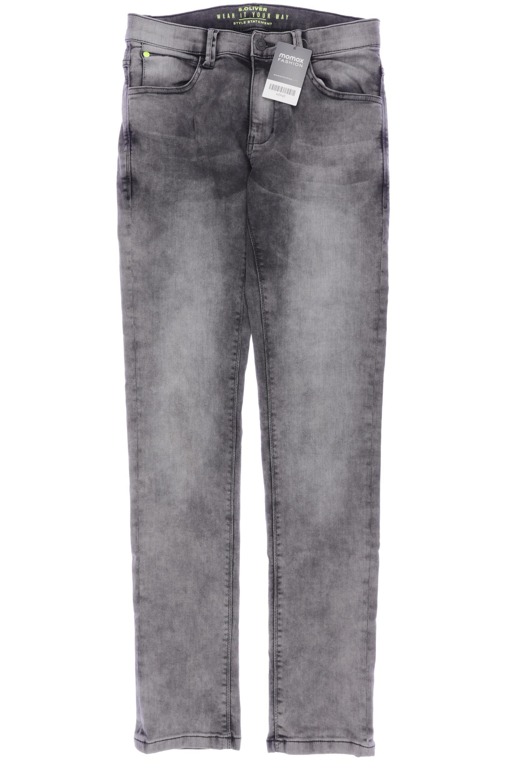 

s.Oliver Herren Jeans, grau, Gr. 176