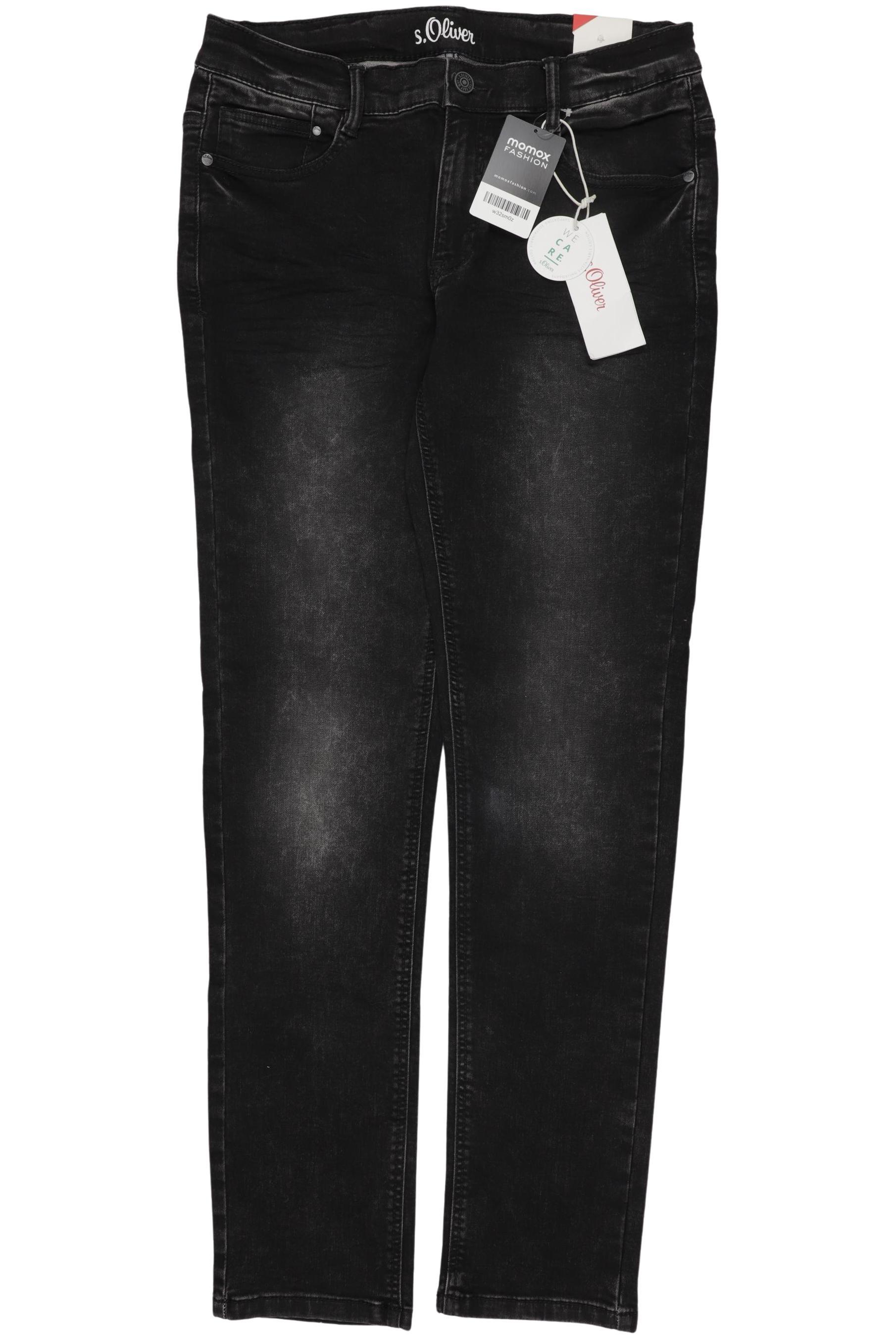 

s.Oliver Herren Jeans, schwarz, Gr. 170