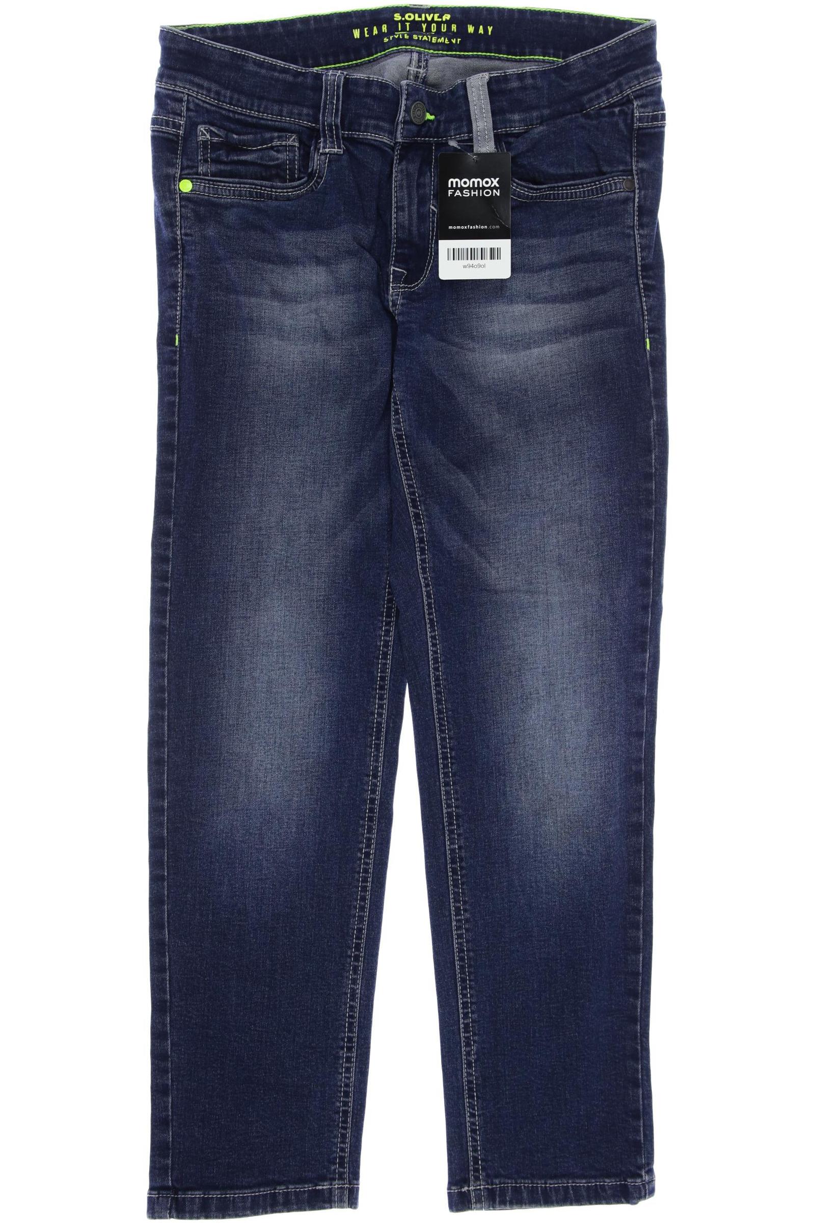 

s.Oliver Herren Jeans, marineblau, Gr. 140