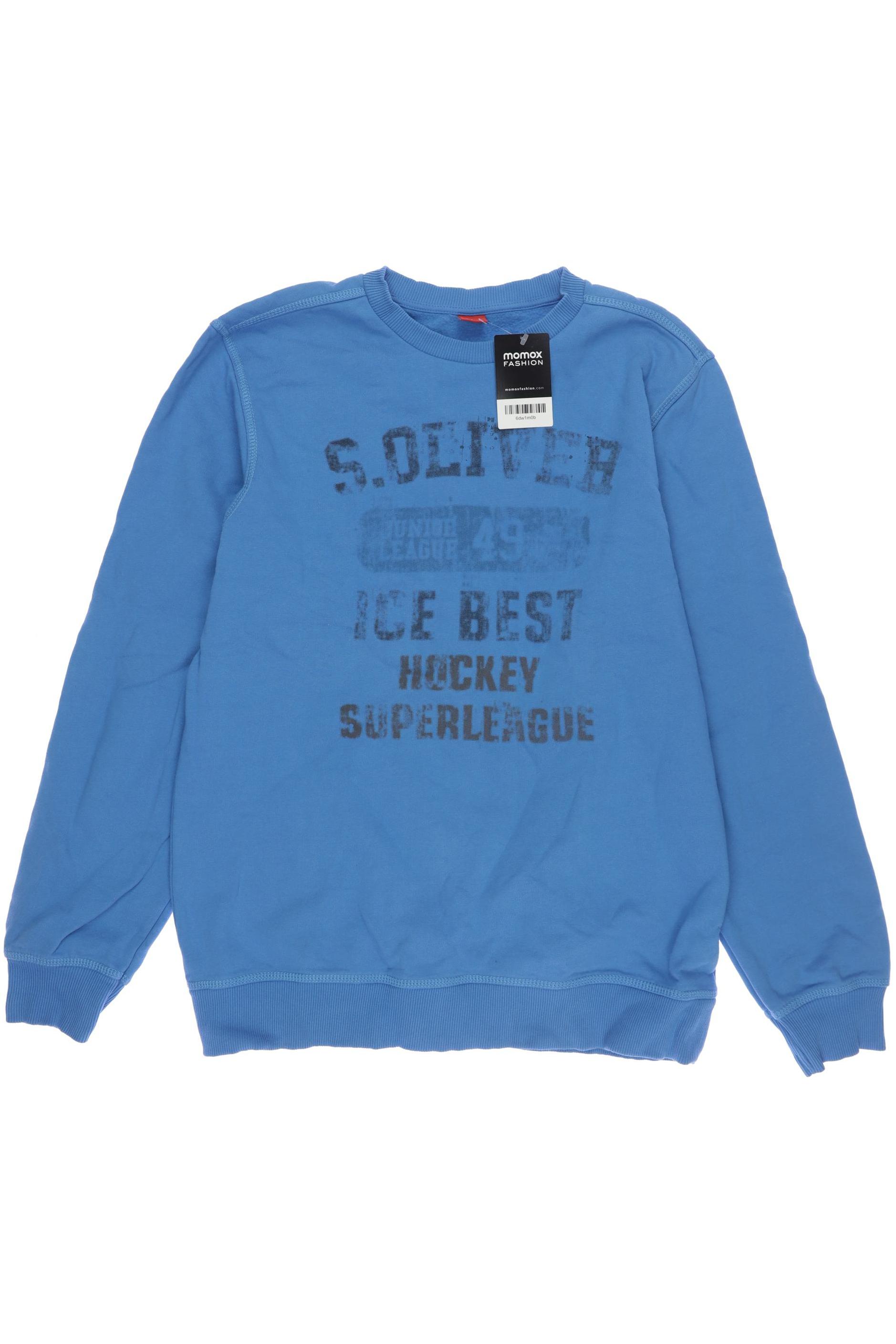 

s.Oliver Herren Hoodies & Sweater, blau, Gr. 176