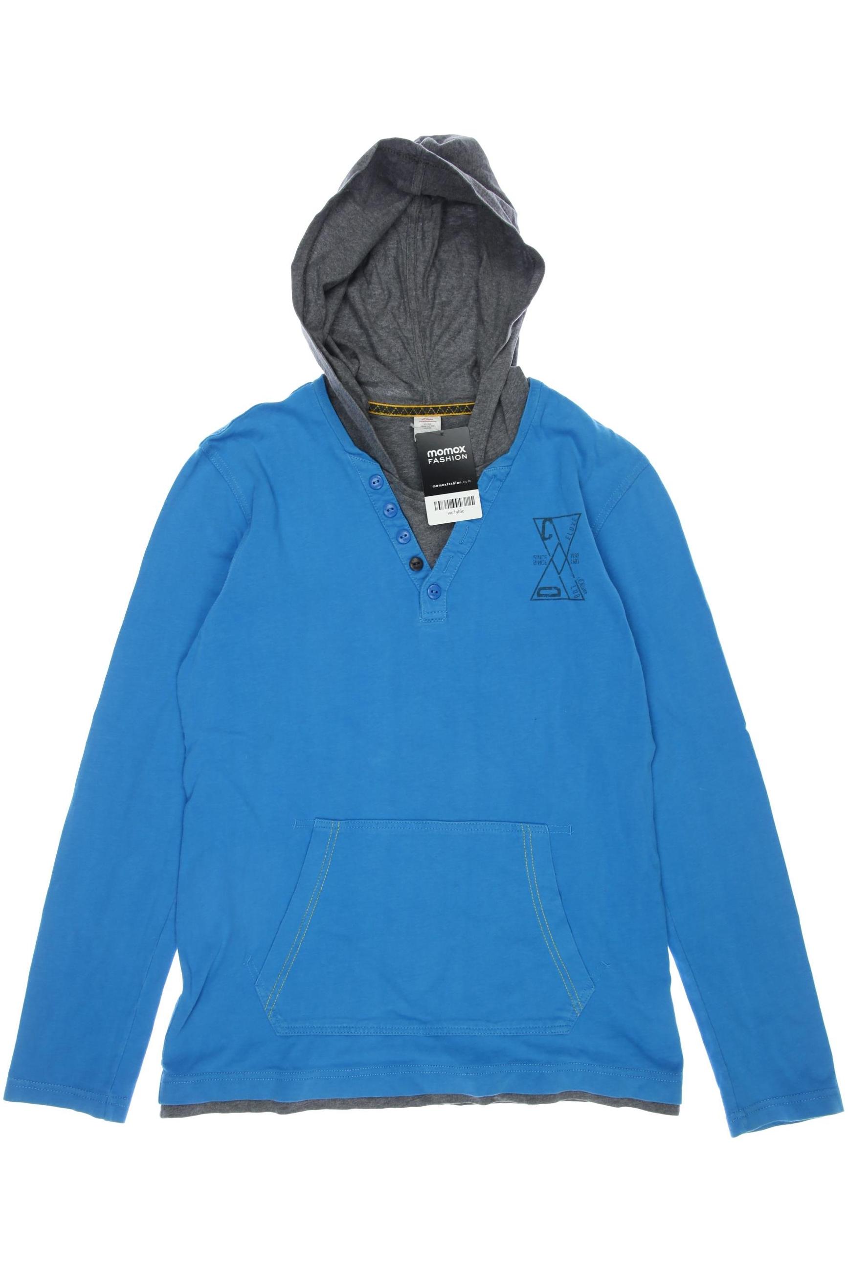 

s.Oliver Herren Hoodies & Sweater, blau, Gr. 176